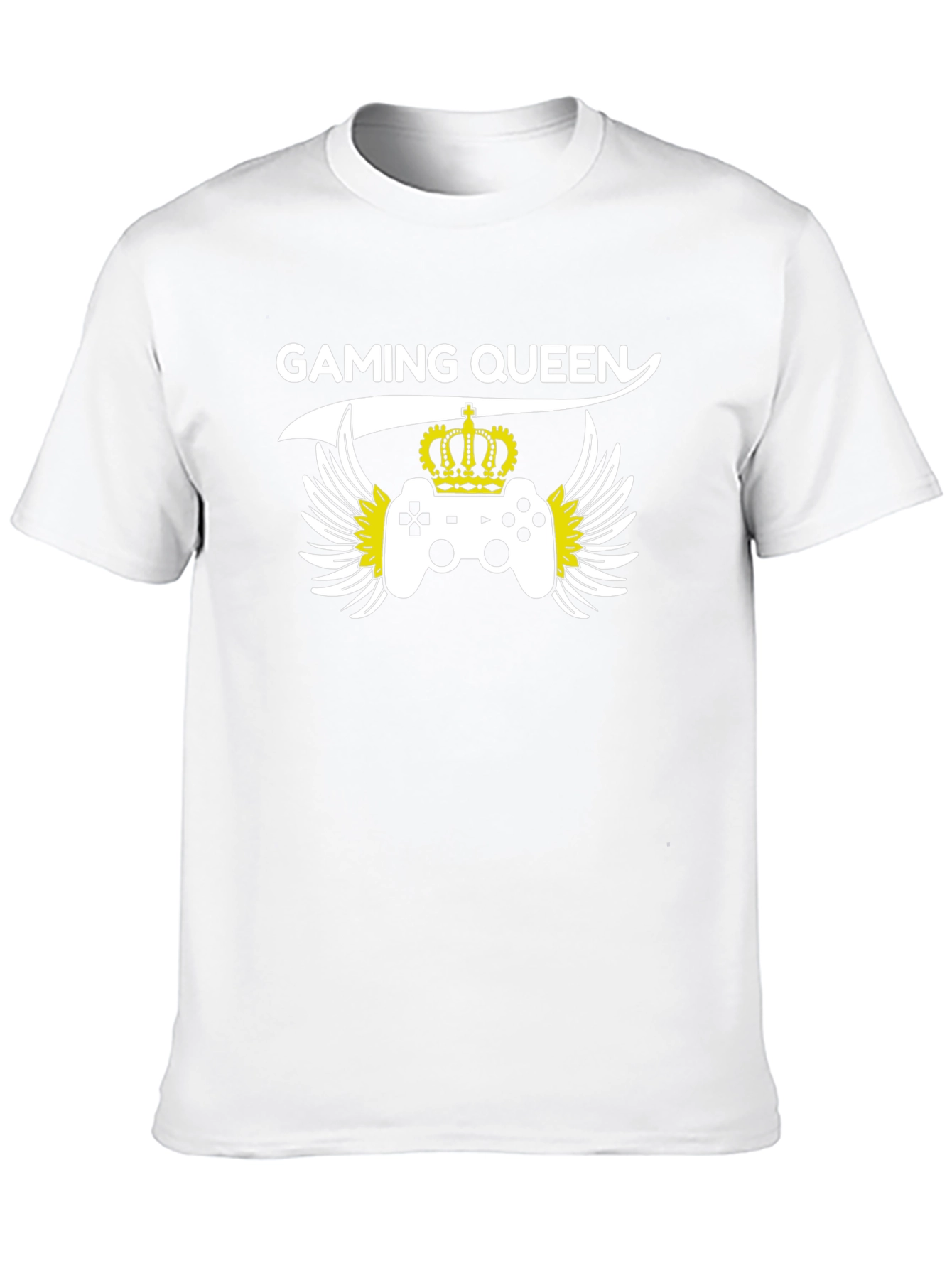 Gaming Queen Black T-Shirt - Gamer Tee