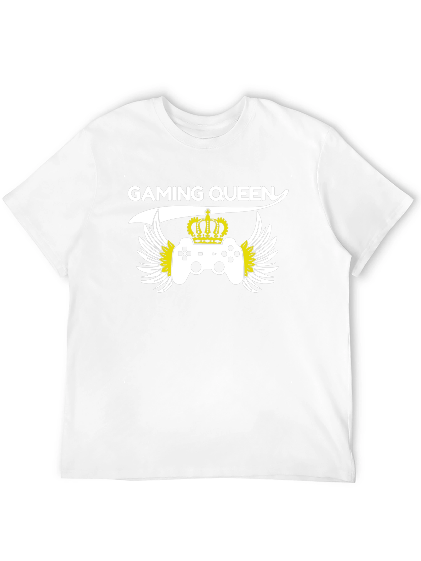 Gaming Queen Black T-Shirt - Gamer Tee