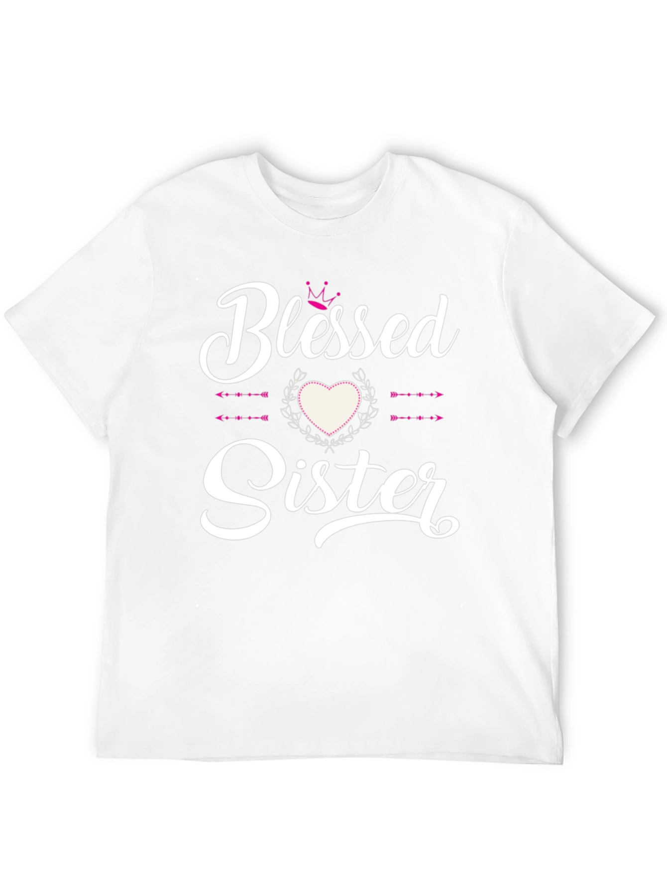 Blessed Sister Graphic Tee - Black