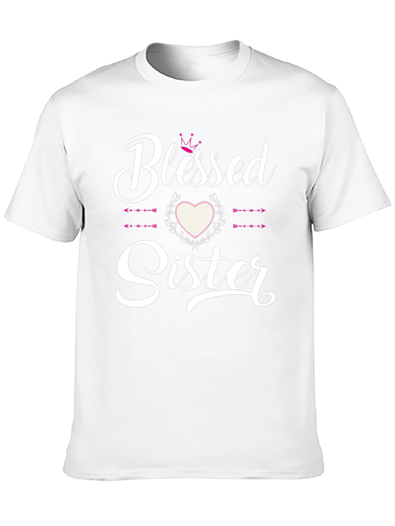 Blessed Sister Graphic Tee - Black