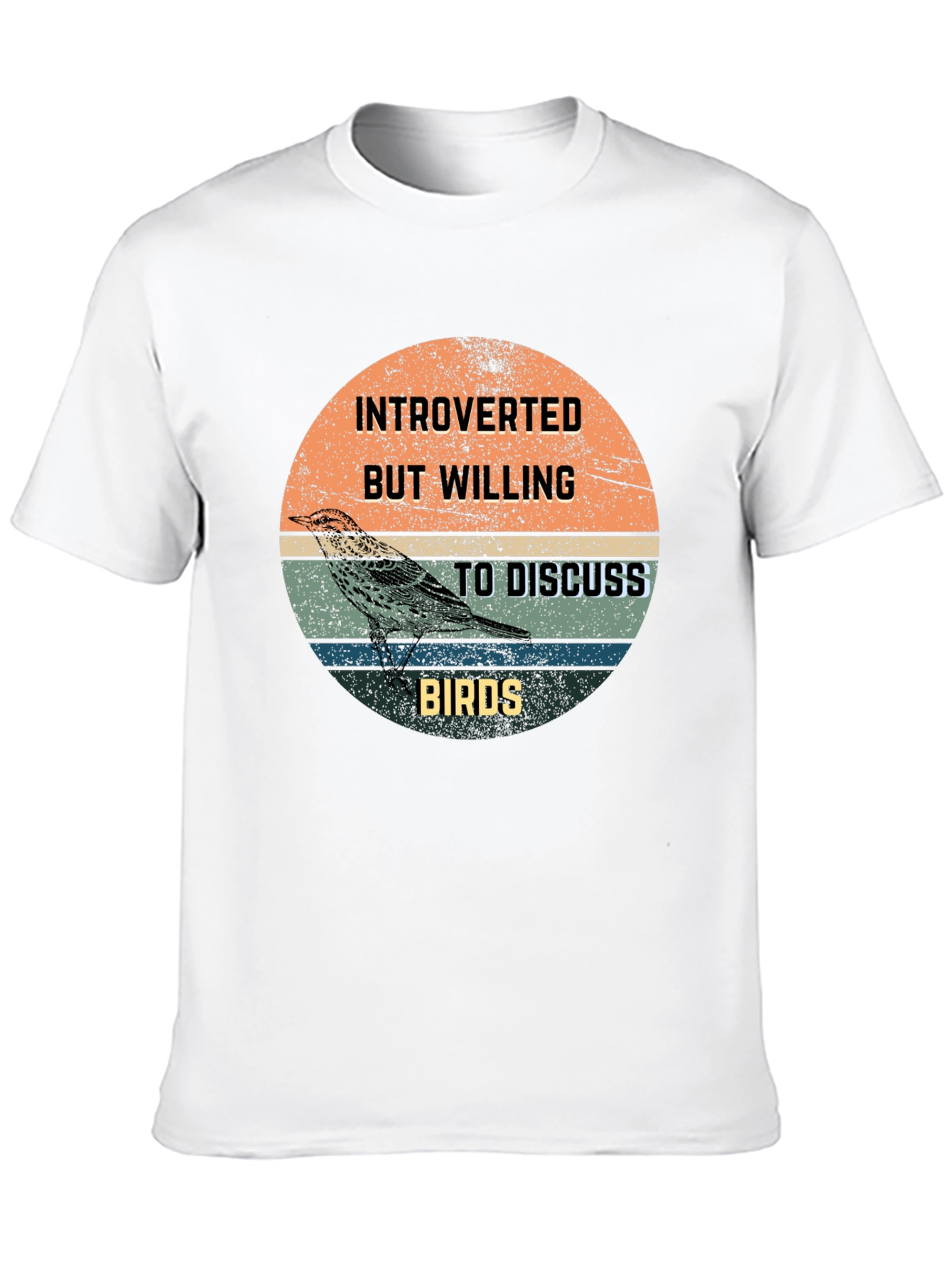 Introverted Bird Lover T-Shirt