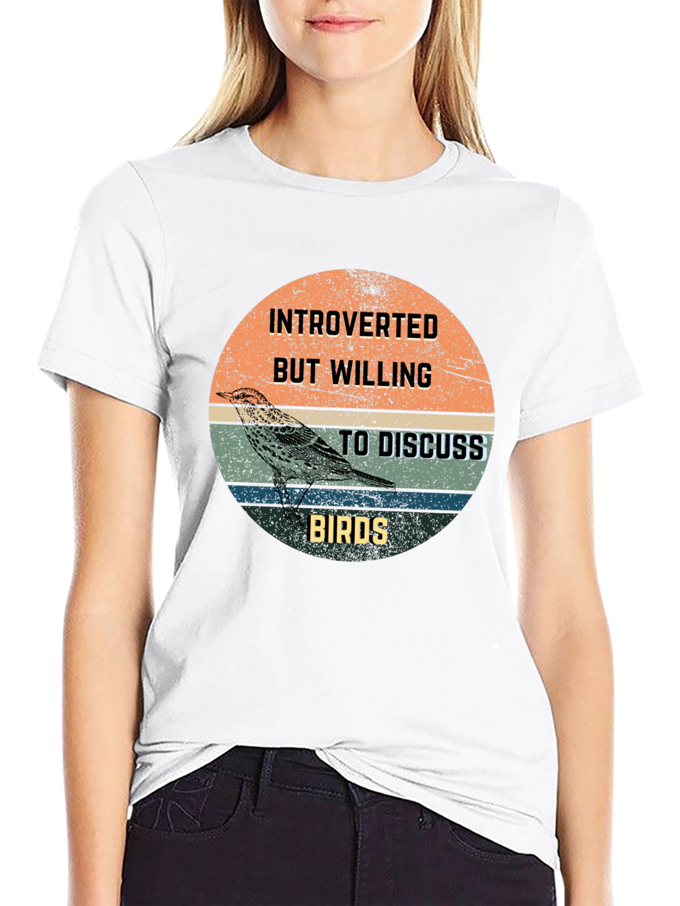 Introverted Bird Lover T-Shirt