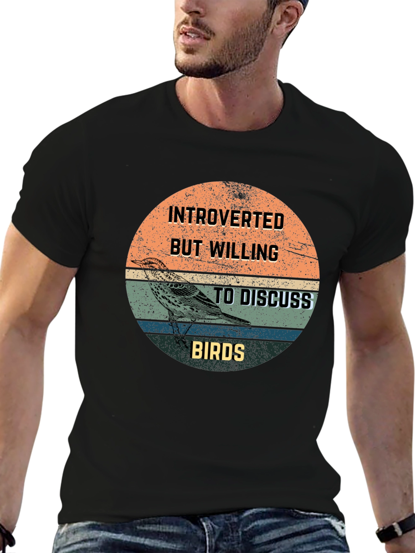 Introverted Bird Lover T-Shirt