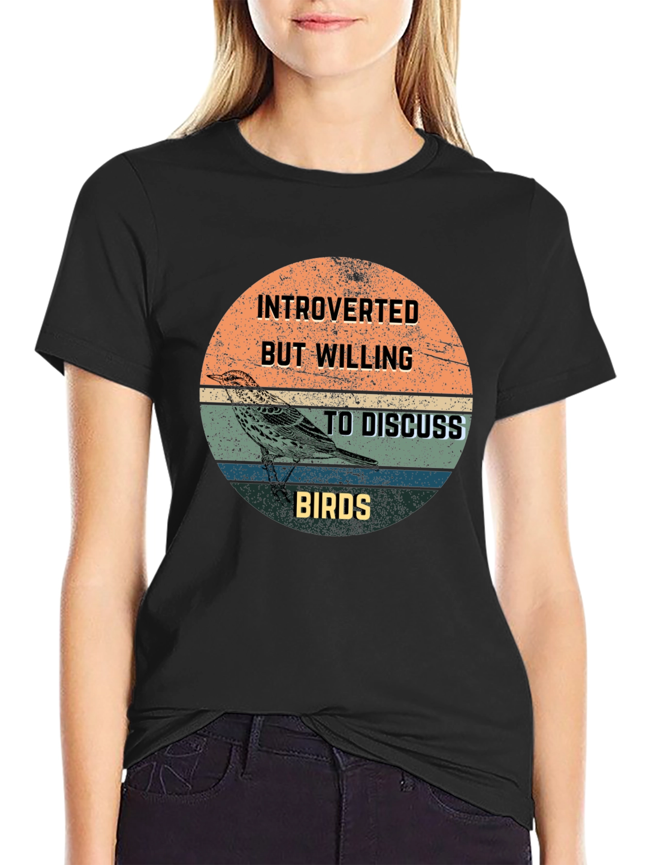 Introverted Bird Lover T-Shirt