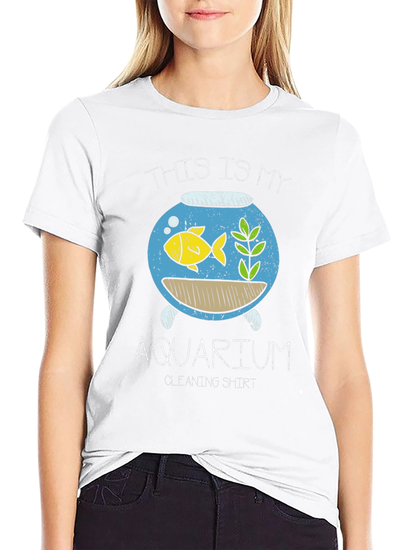Aquarium Cleaning Shirt - Funny Fish Tank Keeper Tee