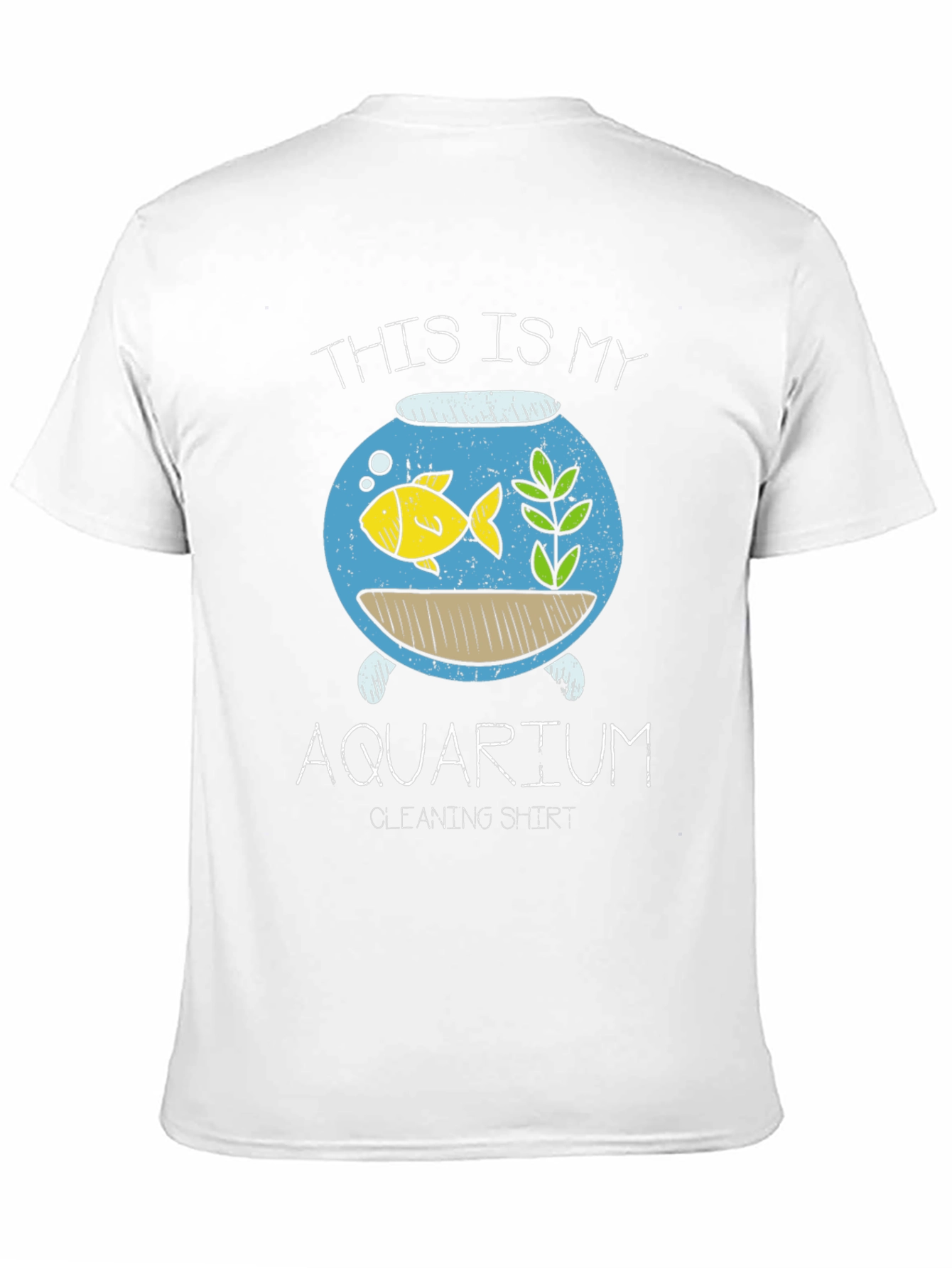 Aquarium Cleaning Shirt - Funny Fish Tank Keeper Tee