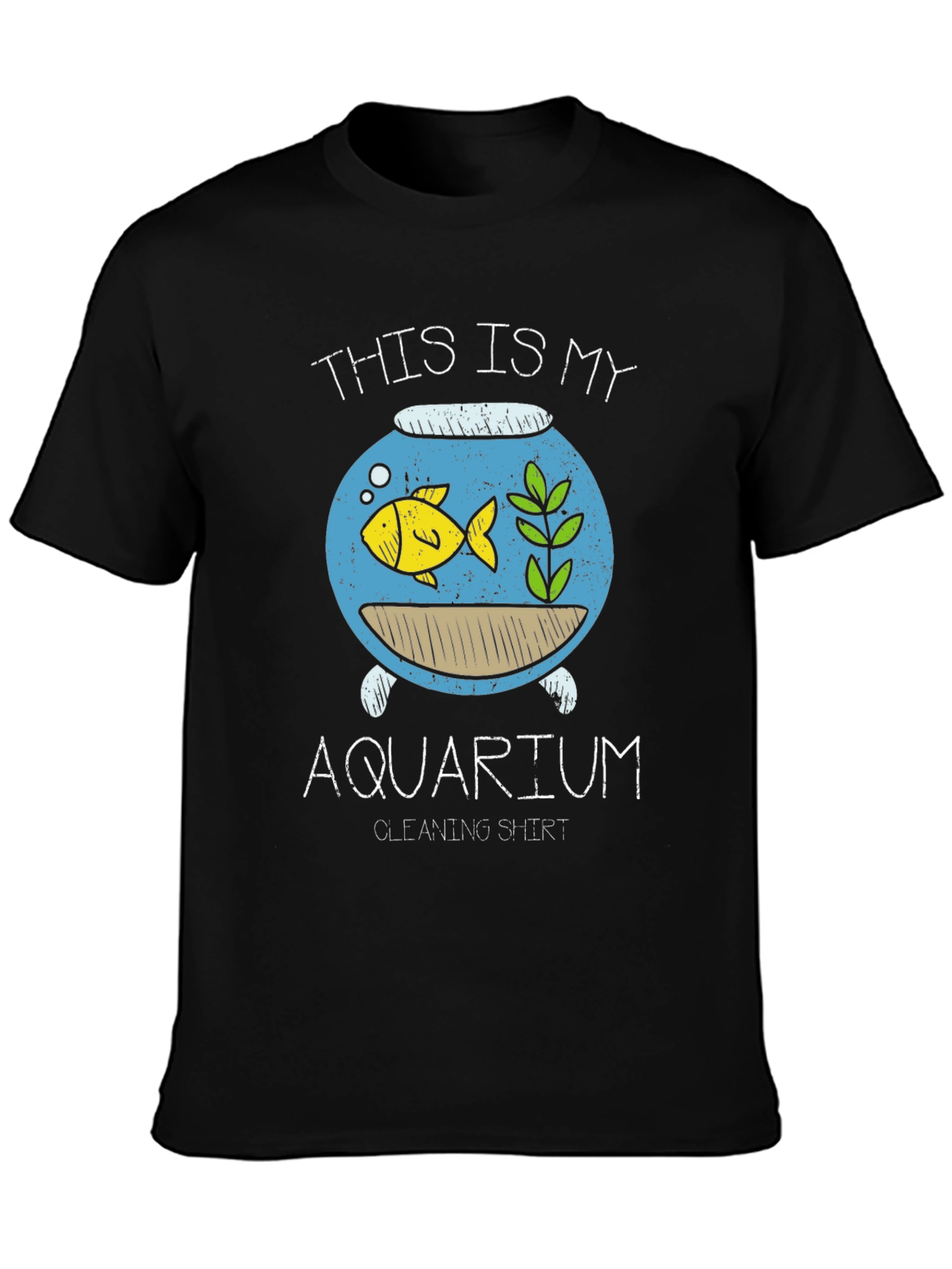 Aquarium Cleaning Shirt - Funny Fish Tank Keeper Tee