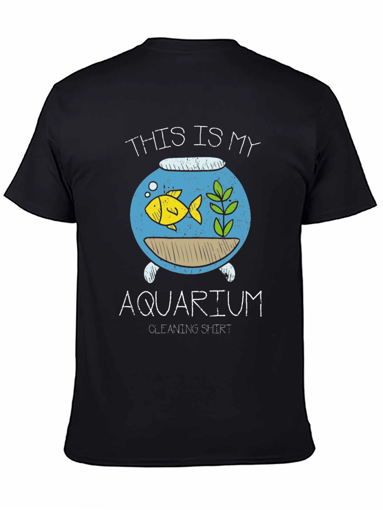 Aquarium Cleaning Shirt - Funny Fish Tank Keeper Tee