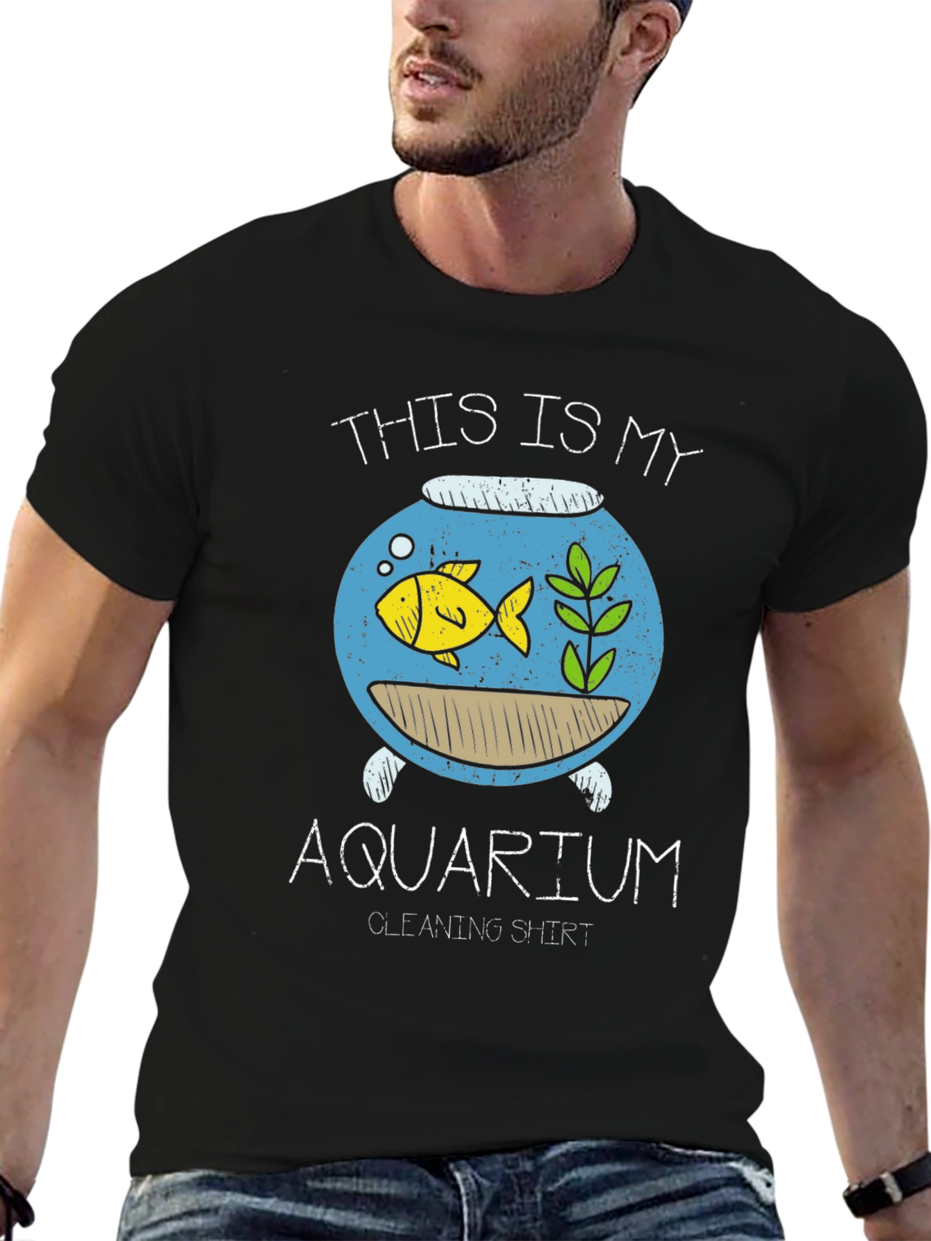 Aquarium Cleaning Shirt - Funny Fish Tank Keeper Tee