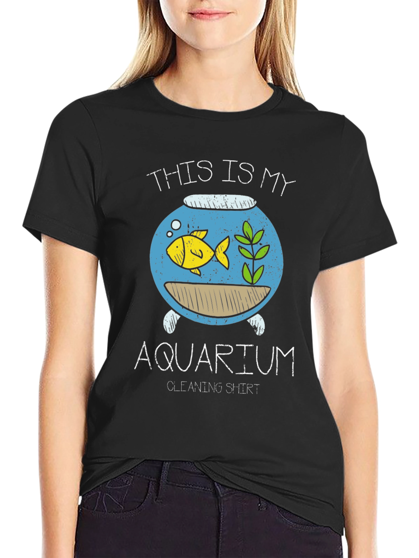 Aquarium Cleaning Shirt - Funny Fish Tank Keeper Tee