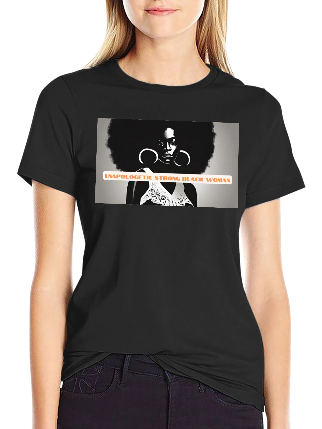 Unapologetic Strong Black Woman Graphic T-Shirt
