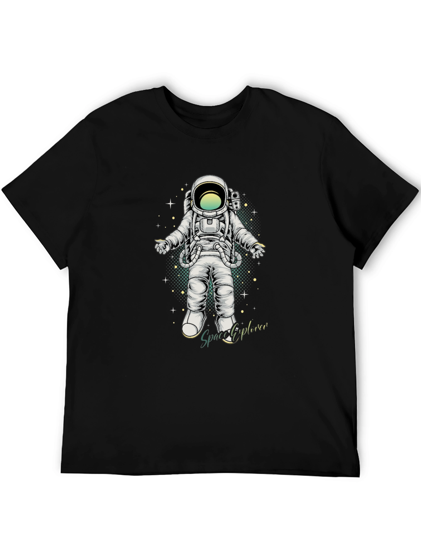 Space Explorer Graphic T-Shirt - Cool Astronaut Design