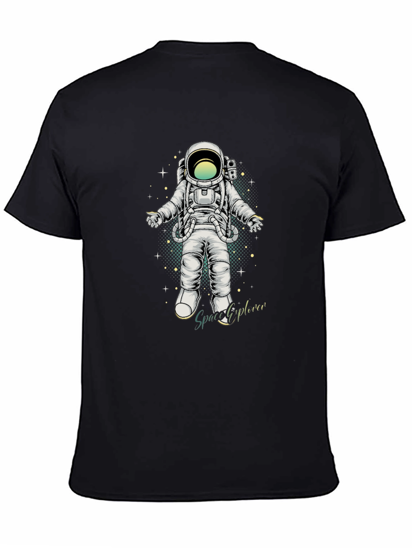 Space Explorer Graphic T-Shirt - Cool Astronaut Design