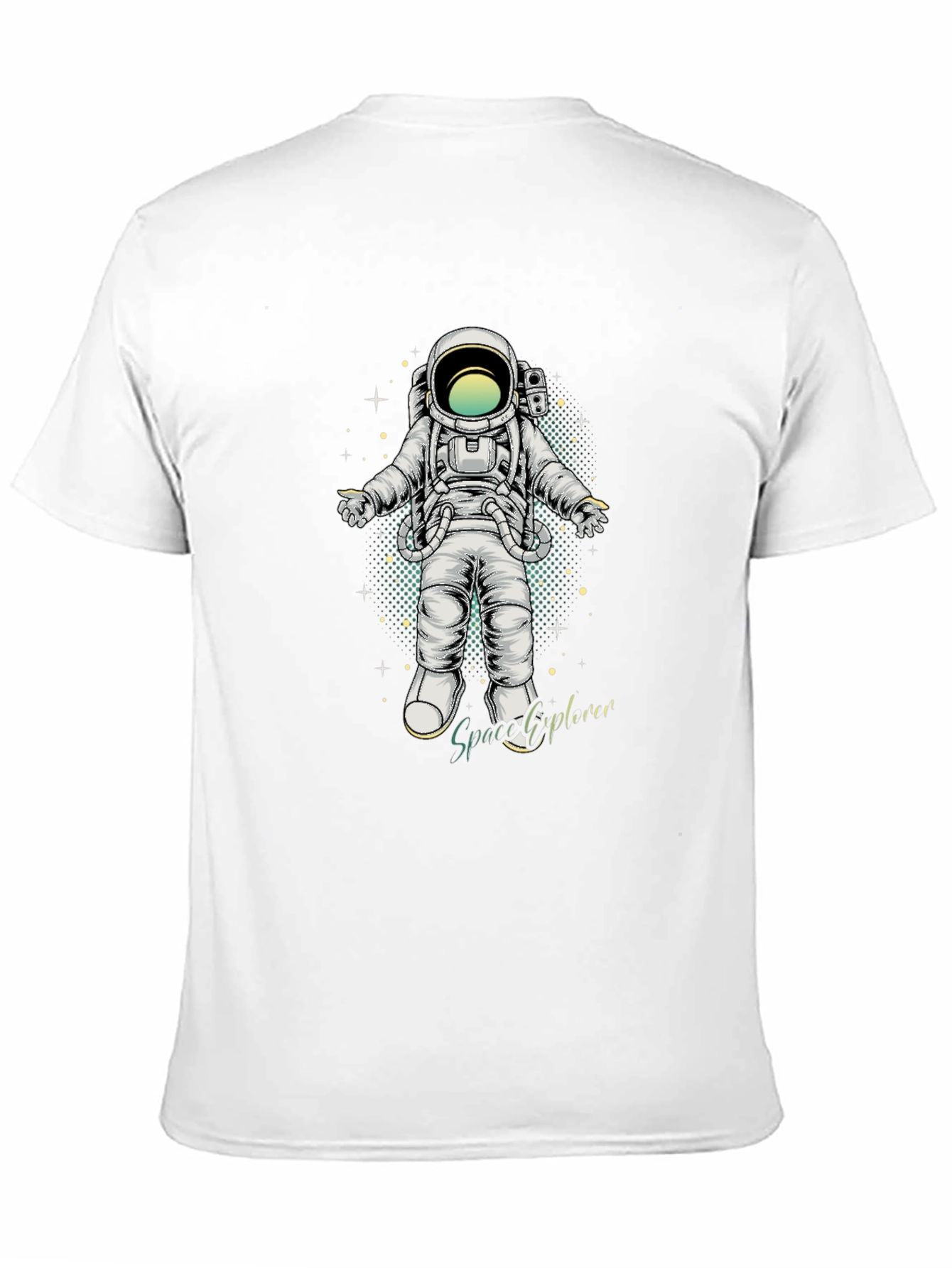 Space Explorer Graphic T-Shirt - Cool Astronaut Design