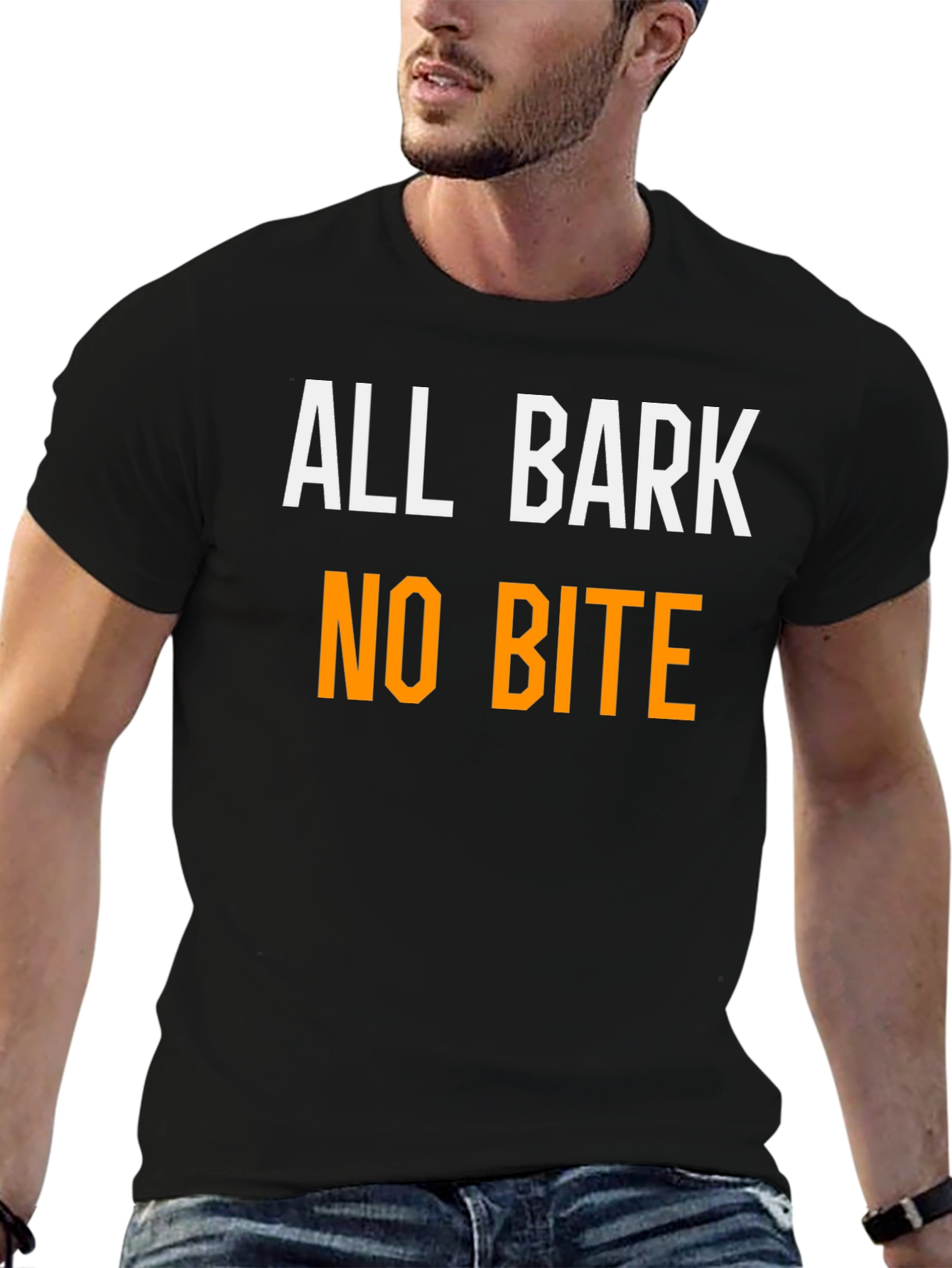 All Bark No Bite Funny T-Shirt