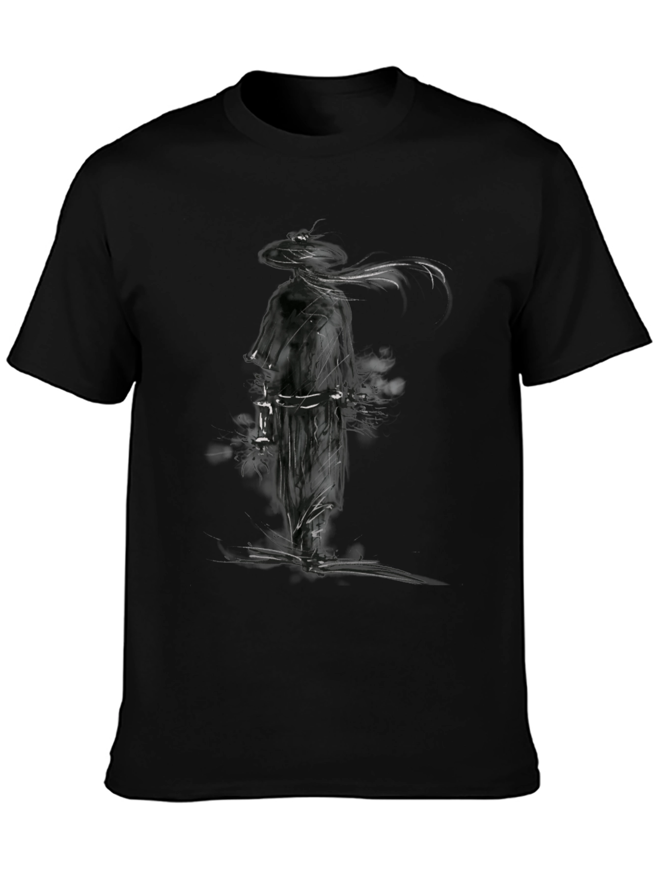 Samurai Graphic Black T-Shirt - Stylish and Unique Design