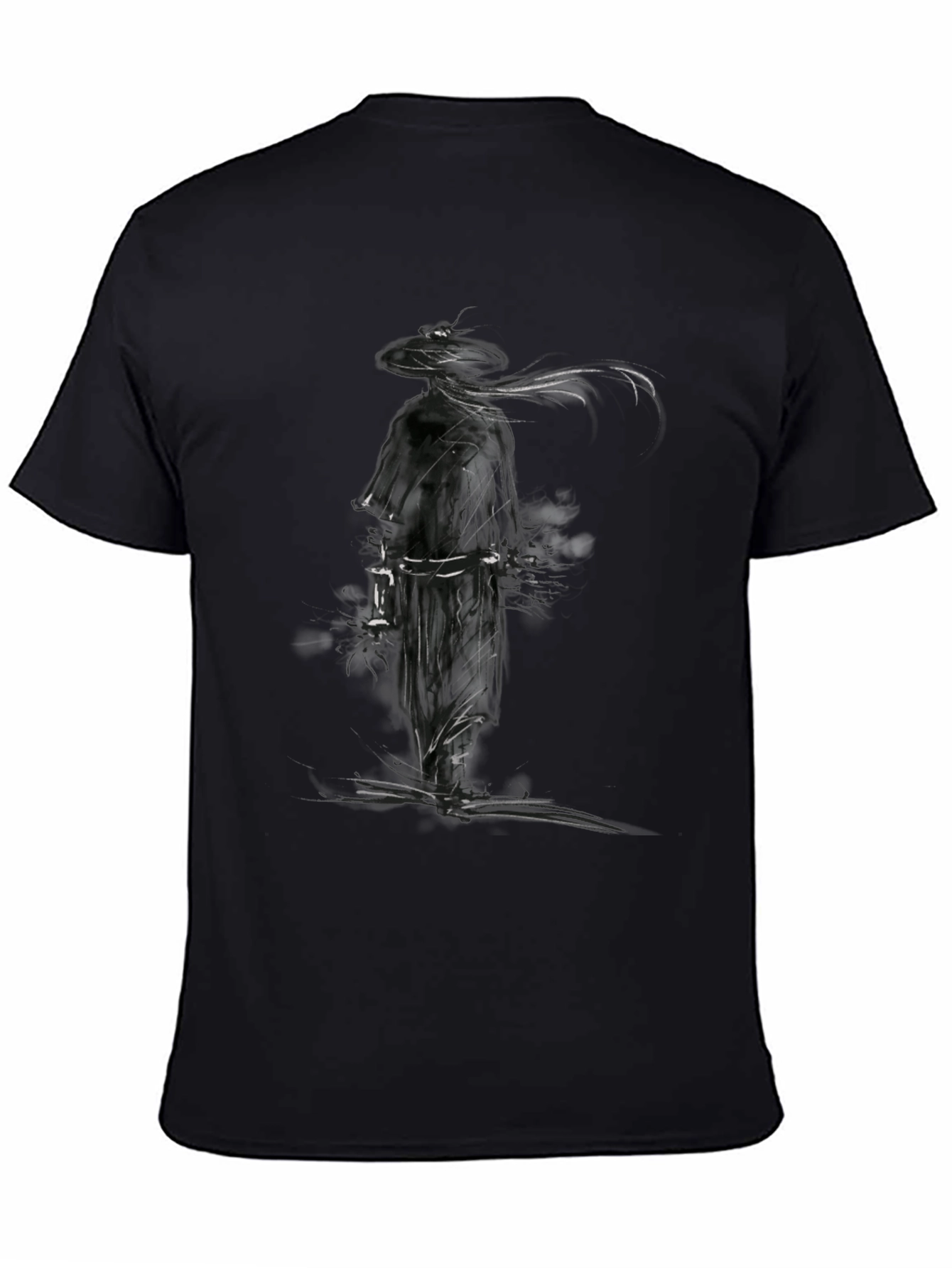Samurai Graphic Black T-Shirt - Stylish and Unique Design