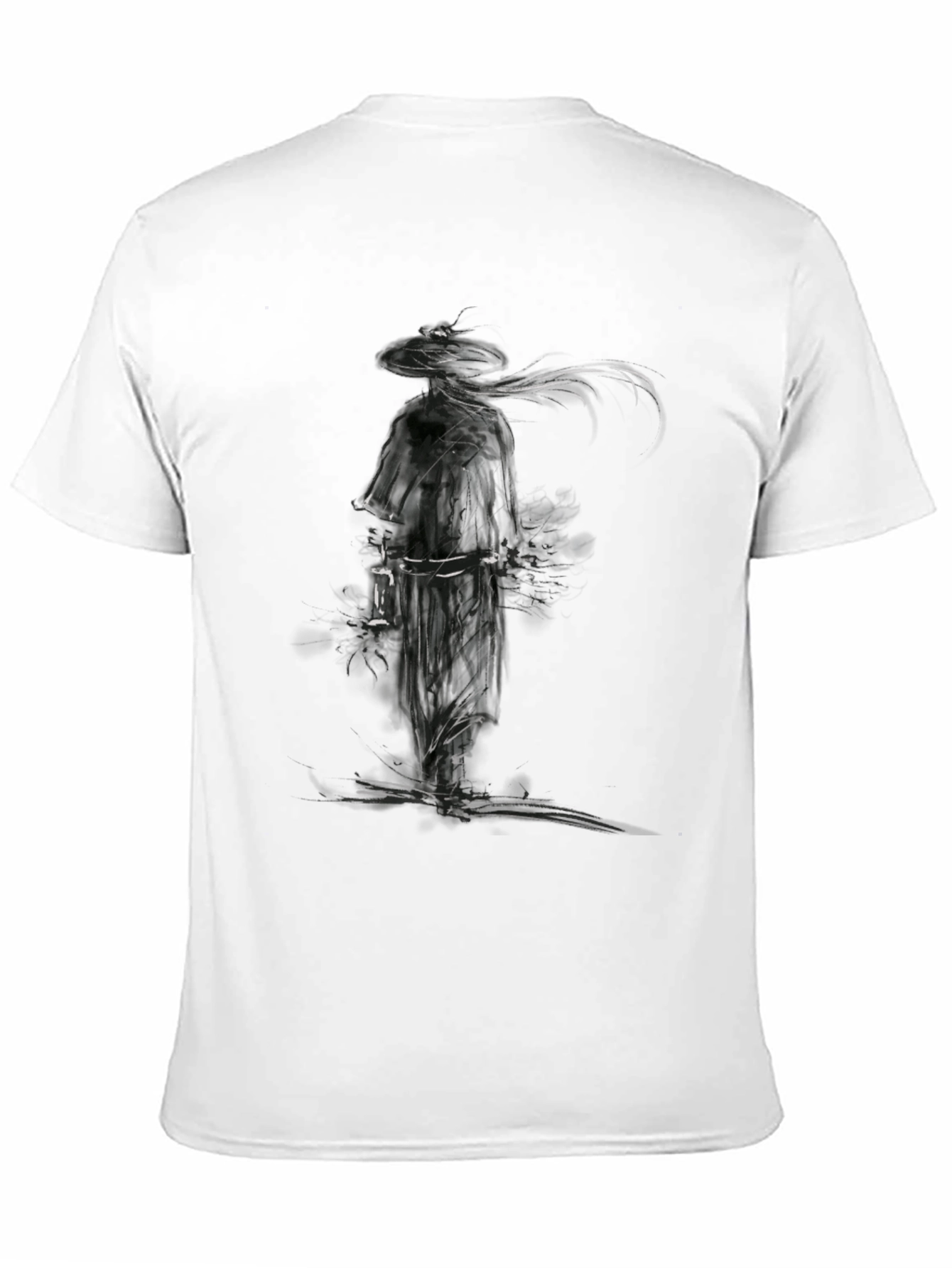 Samurai Graphic Black T-Shirt - Stylish and Unique Design