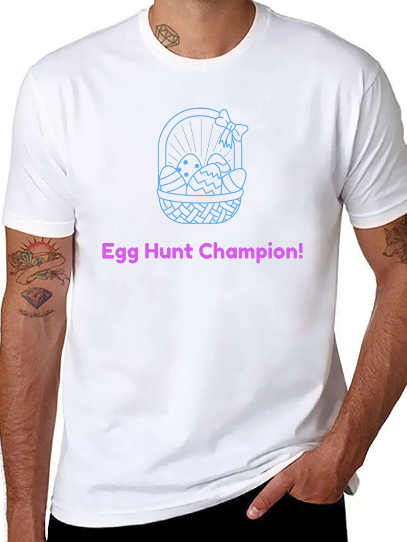 Egg Hunt Champion Graphic Tee