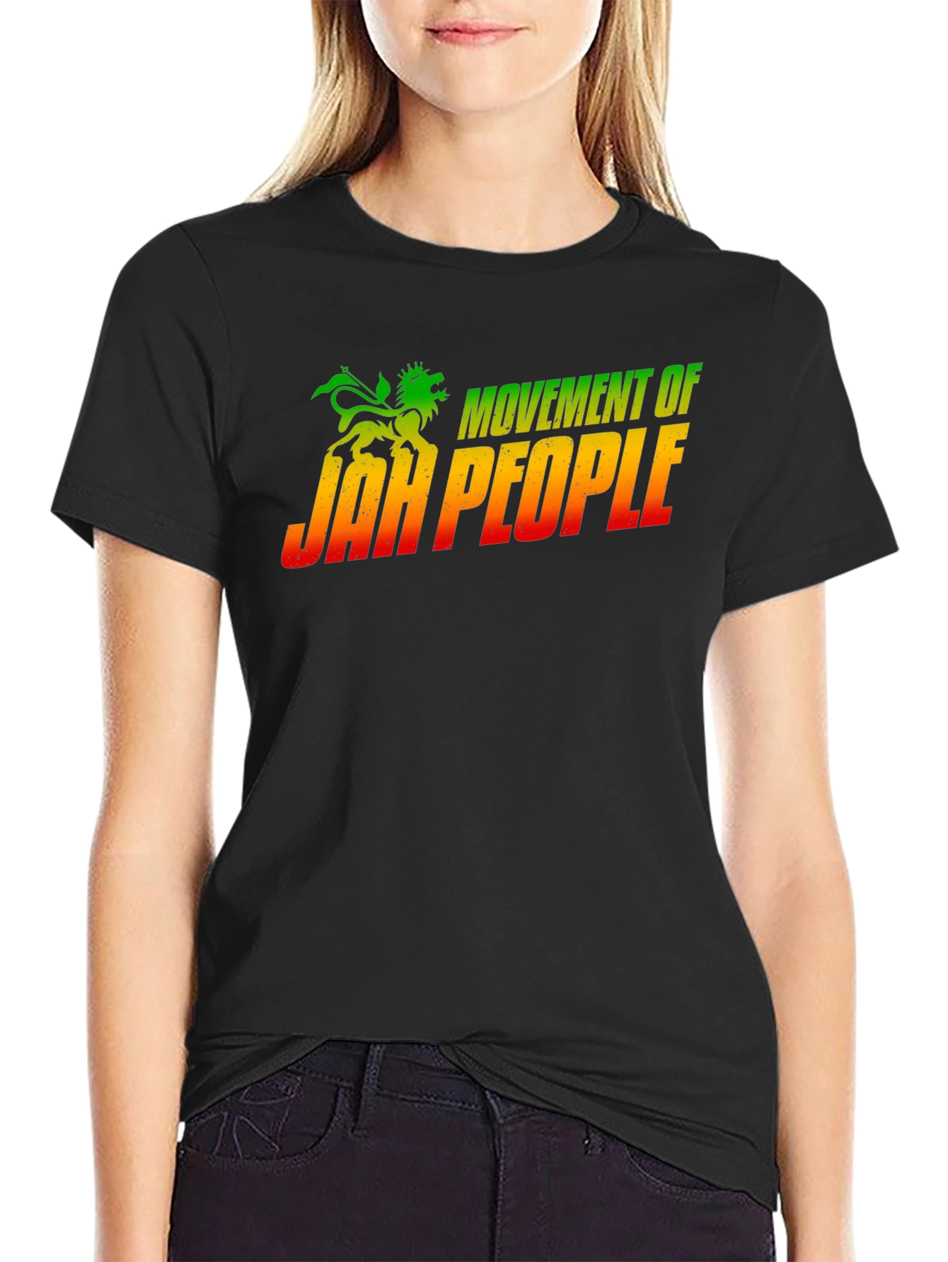 Rasta Jah People Lion T-Shirt Reggae Roots