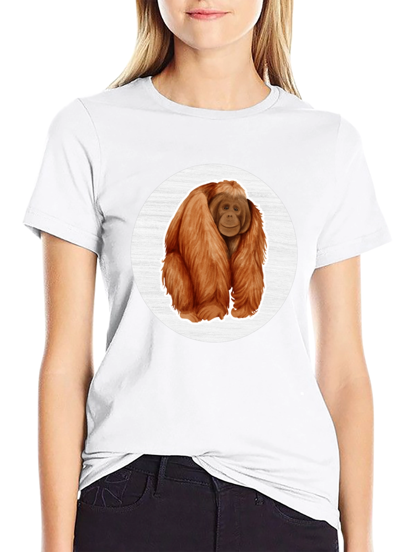 Orangutan Graphic Tee - Cool Animal Lovers Shirt