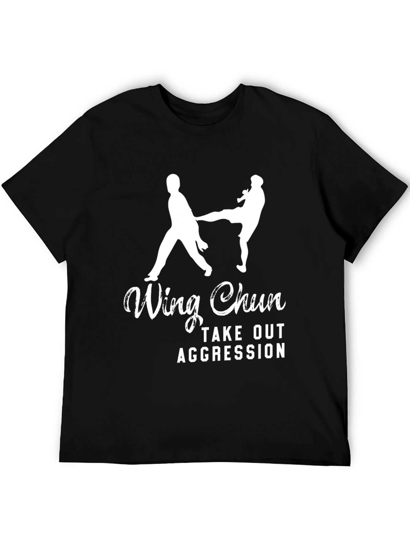 Wing Chun Take Out Aggression Graphic T-Shirt