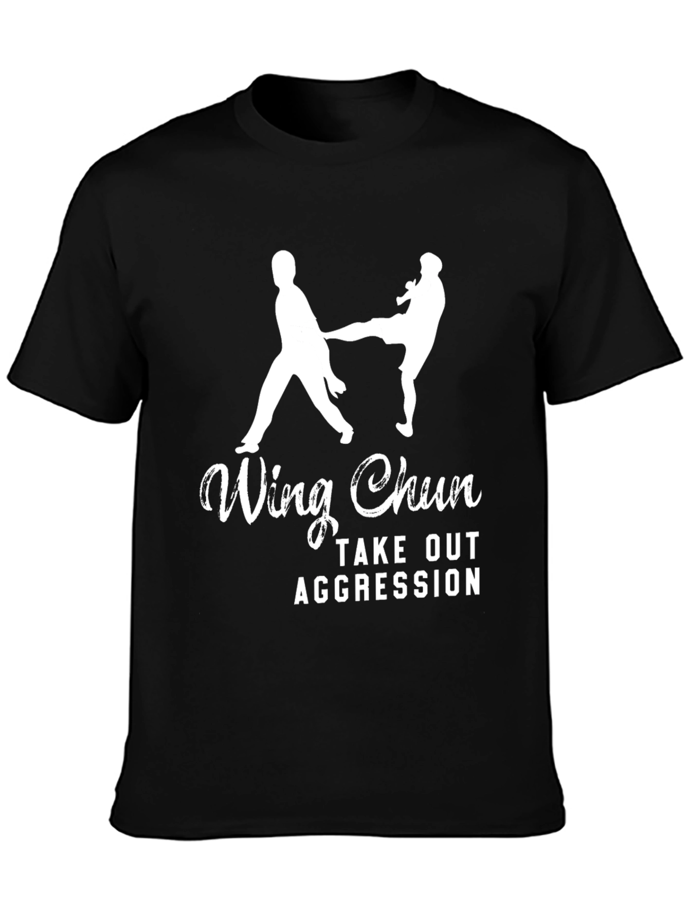 Wing Chun Take Out Aggression Graphic T-Shirt