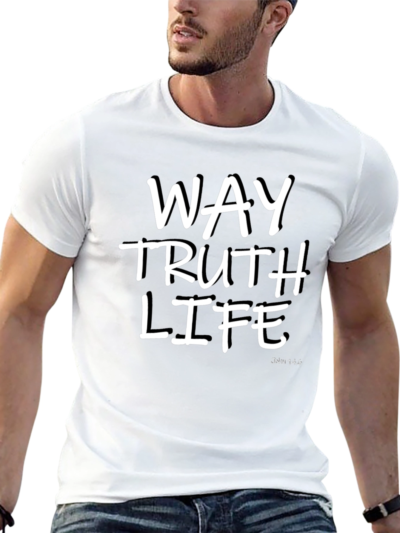 Way Truth Life T-Shirt | Christian Apparel
