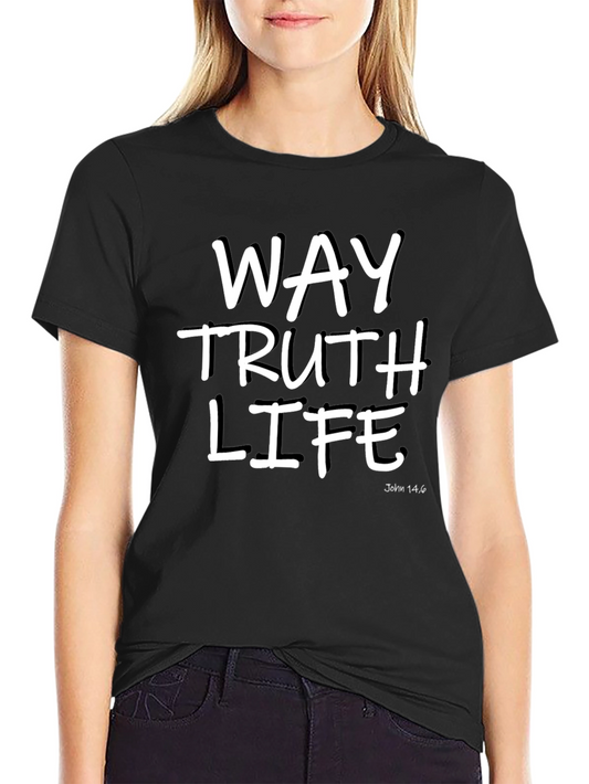 Way Truth Life T-Shirt | Christian Apparel