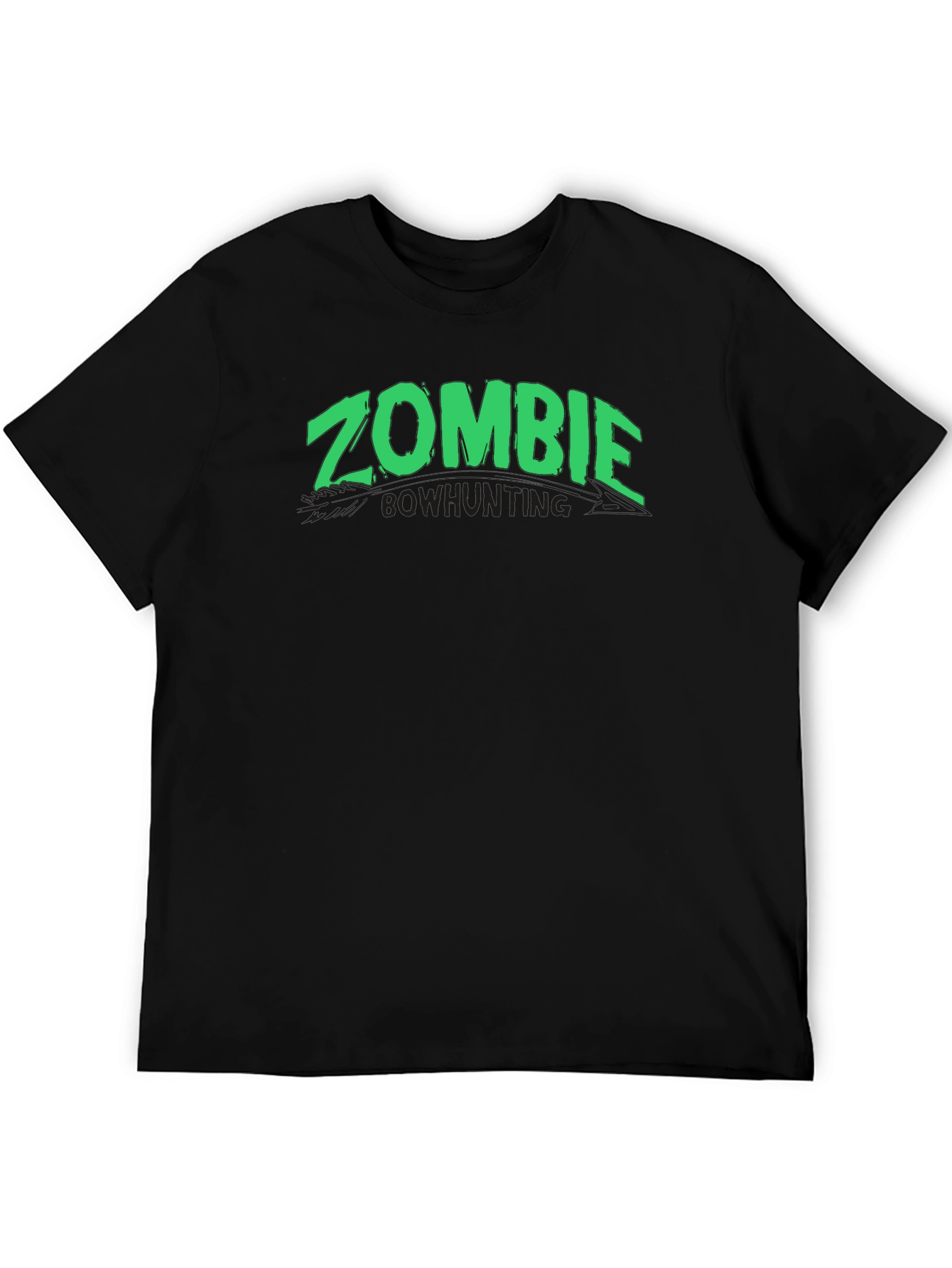 Zombie Bowhunting Black T-Shirt