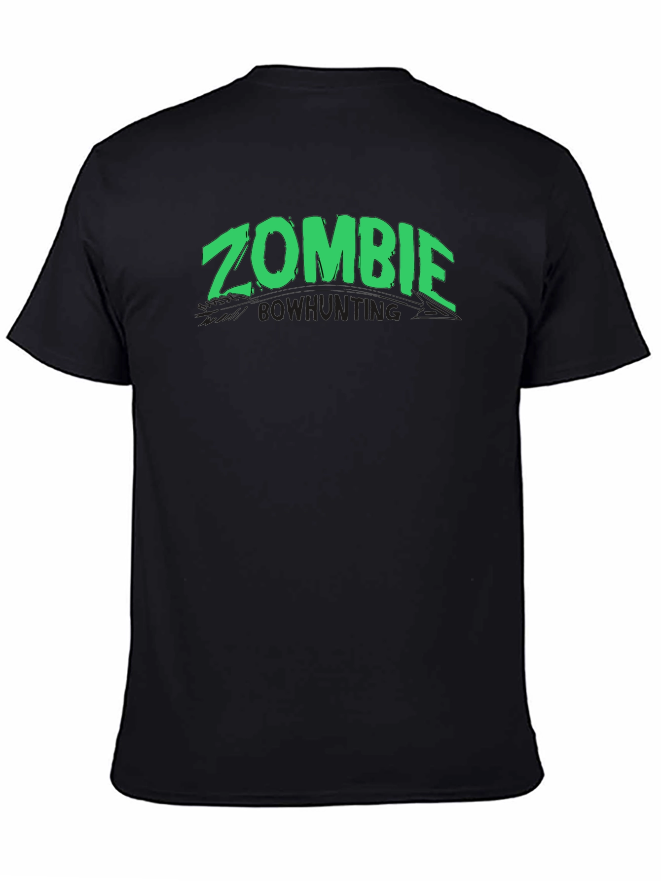 Zombie Bowhunting Black T-Shirt