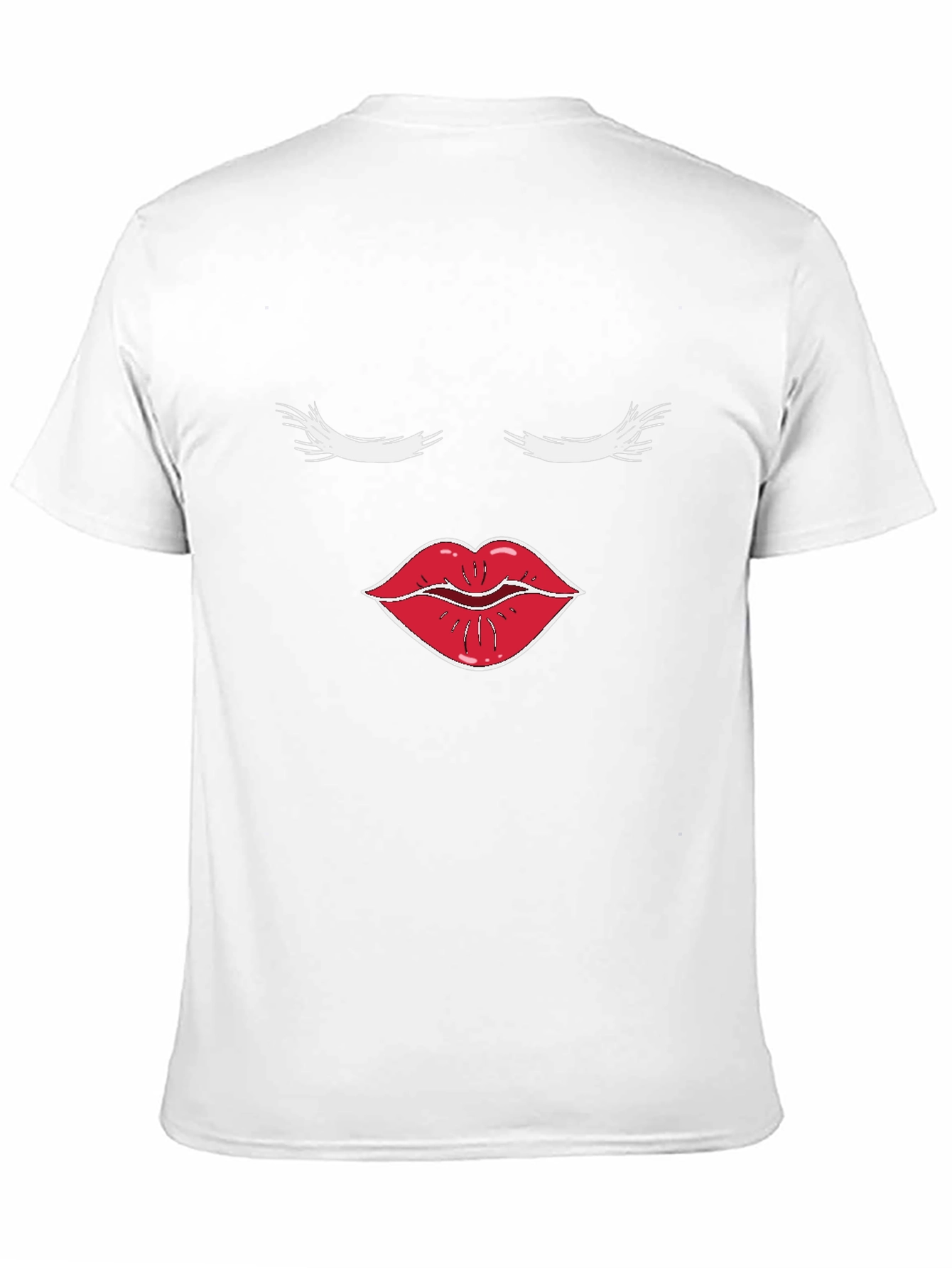 Glam Face Graphic Tee - Stylish Cotton T-Shirt