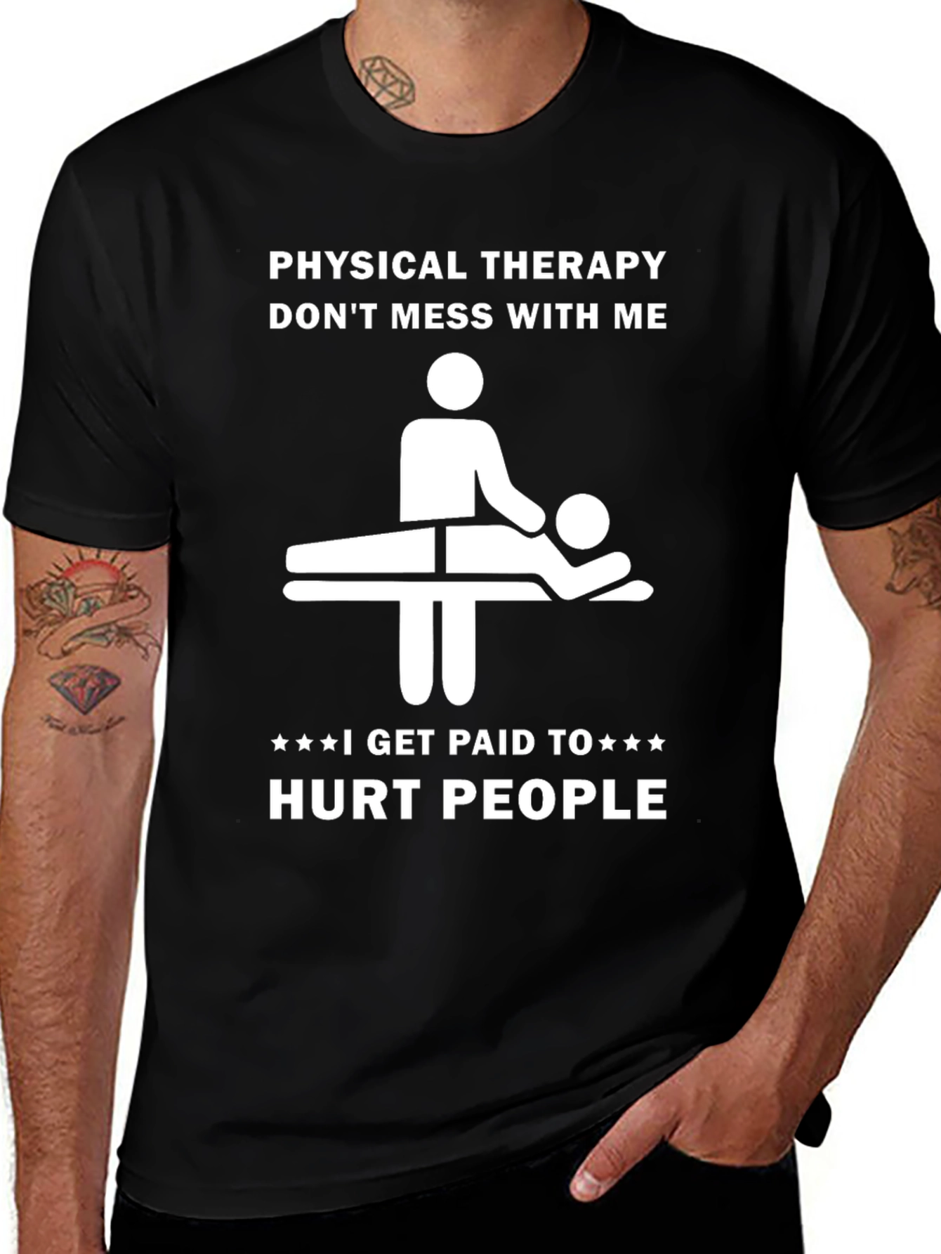 Physical Therapy Funny Graphic T-Shirt