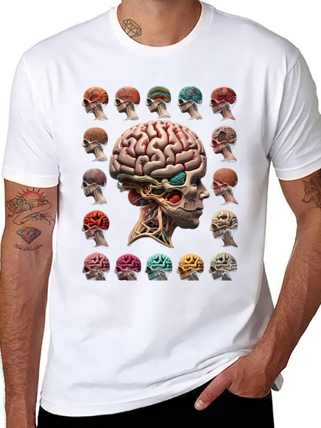 Anatomical Brain T-Shirt
