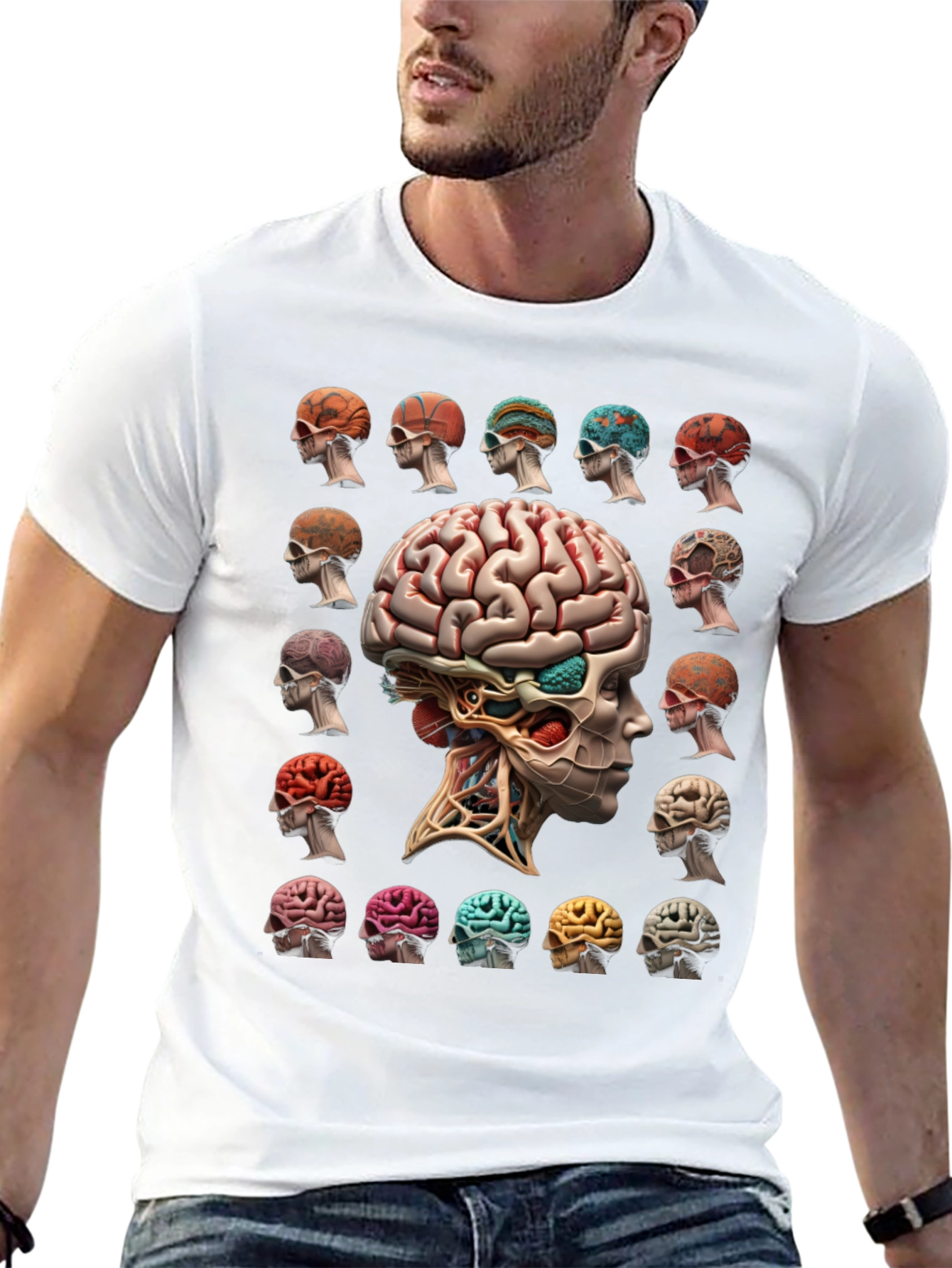Anatomical Brain T-Shirt