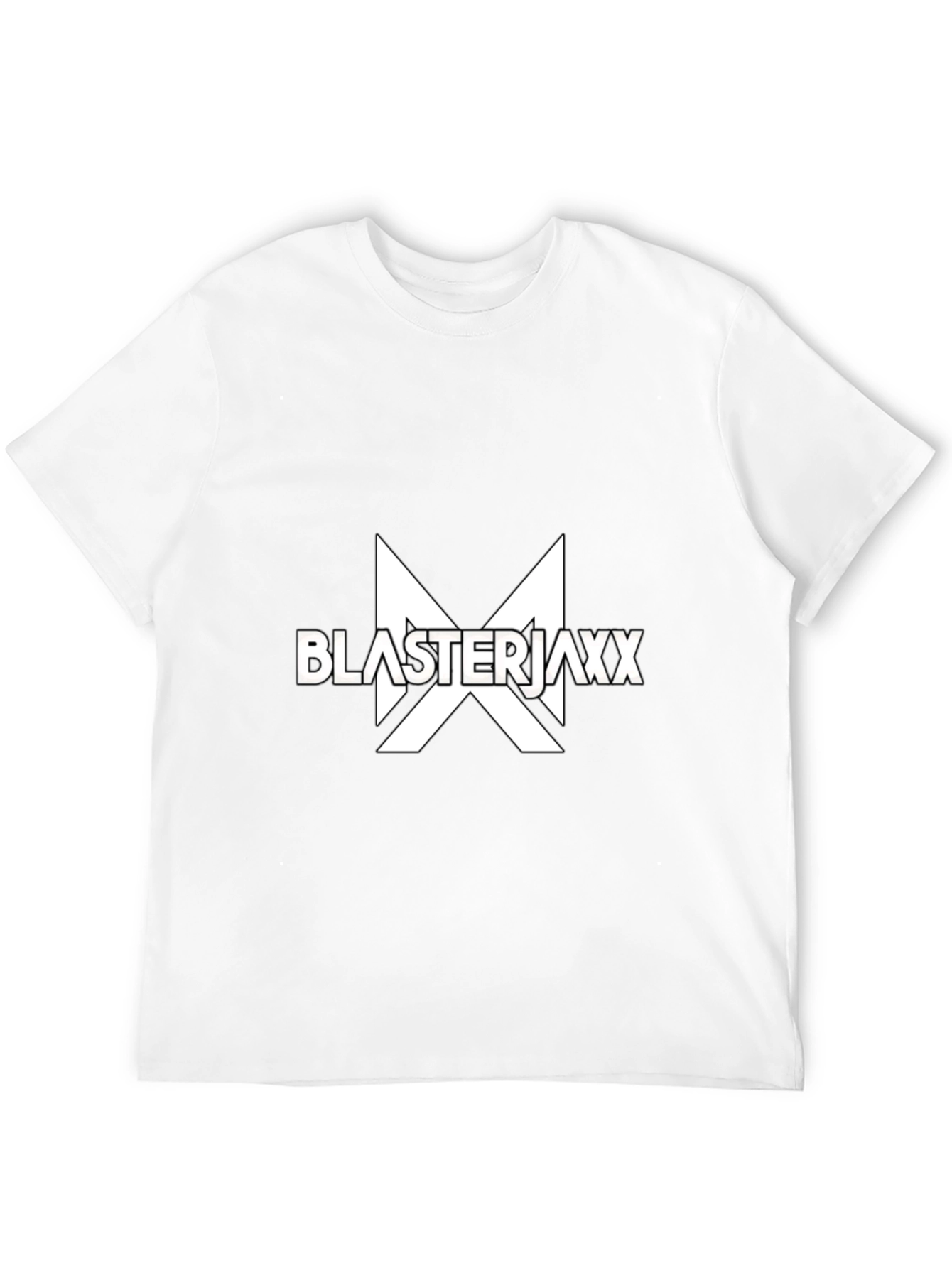 Blasterjaxx Logo Black Tee - EDM Fan Apparel