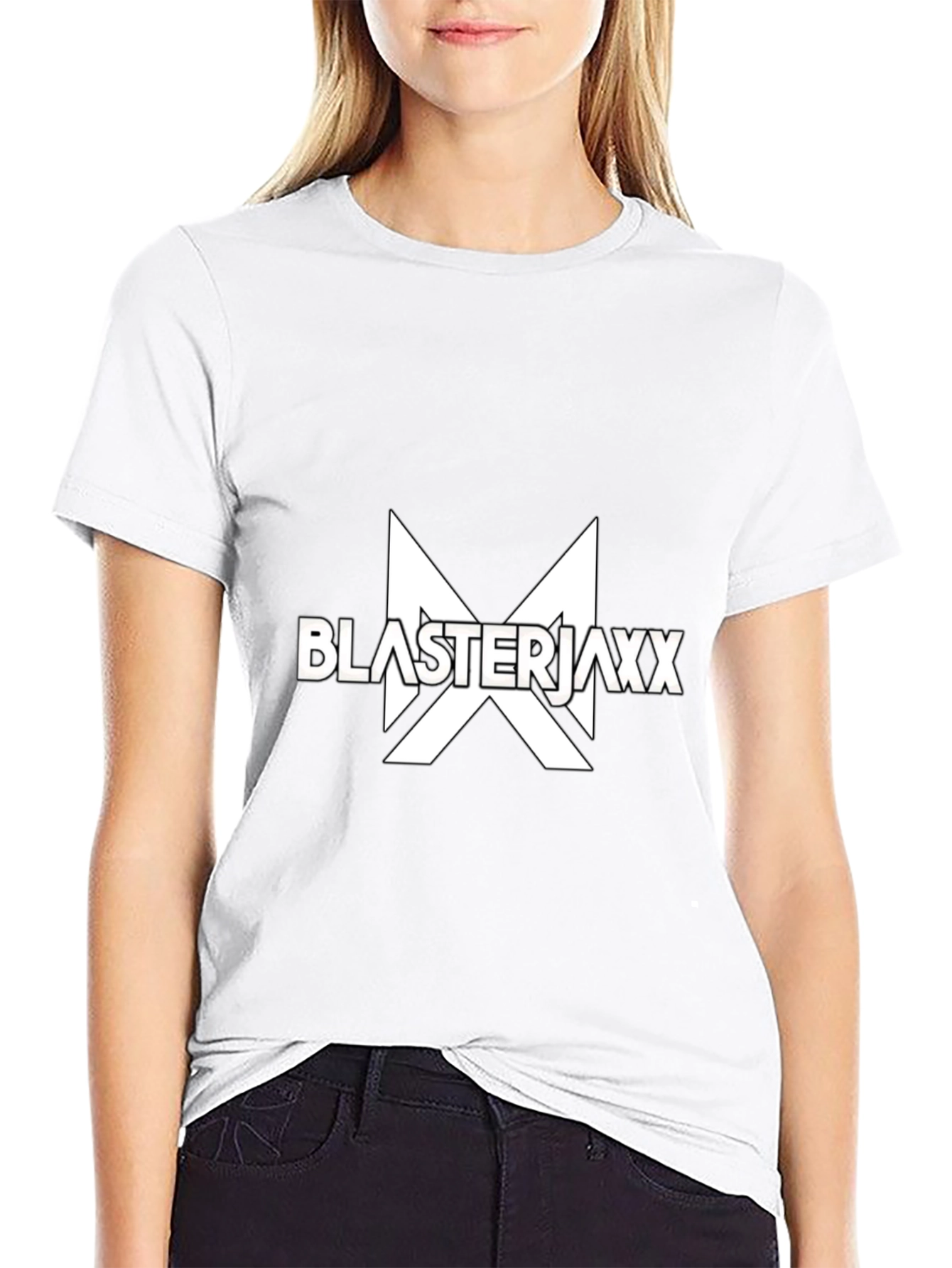 Blasterjaxx Logo Black Tee - EDM Fan Apparel