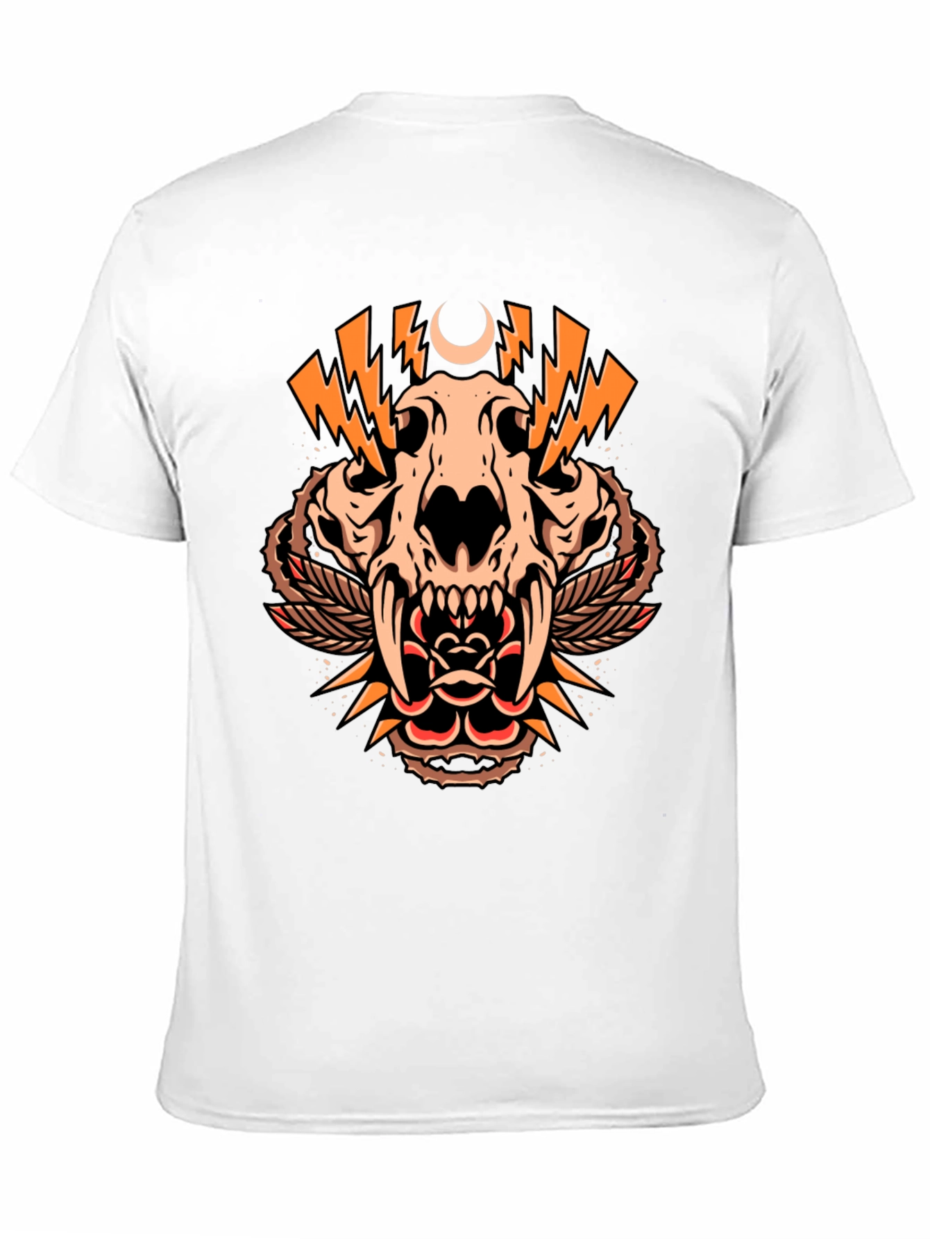 Skull and Rose Graphic Tee