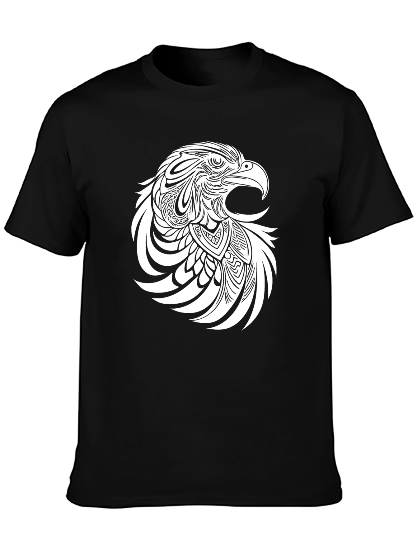 Eagle Graphic Black Tee