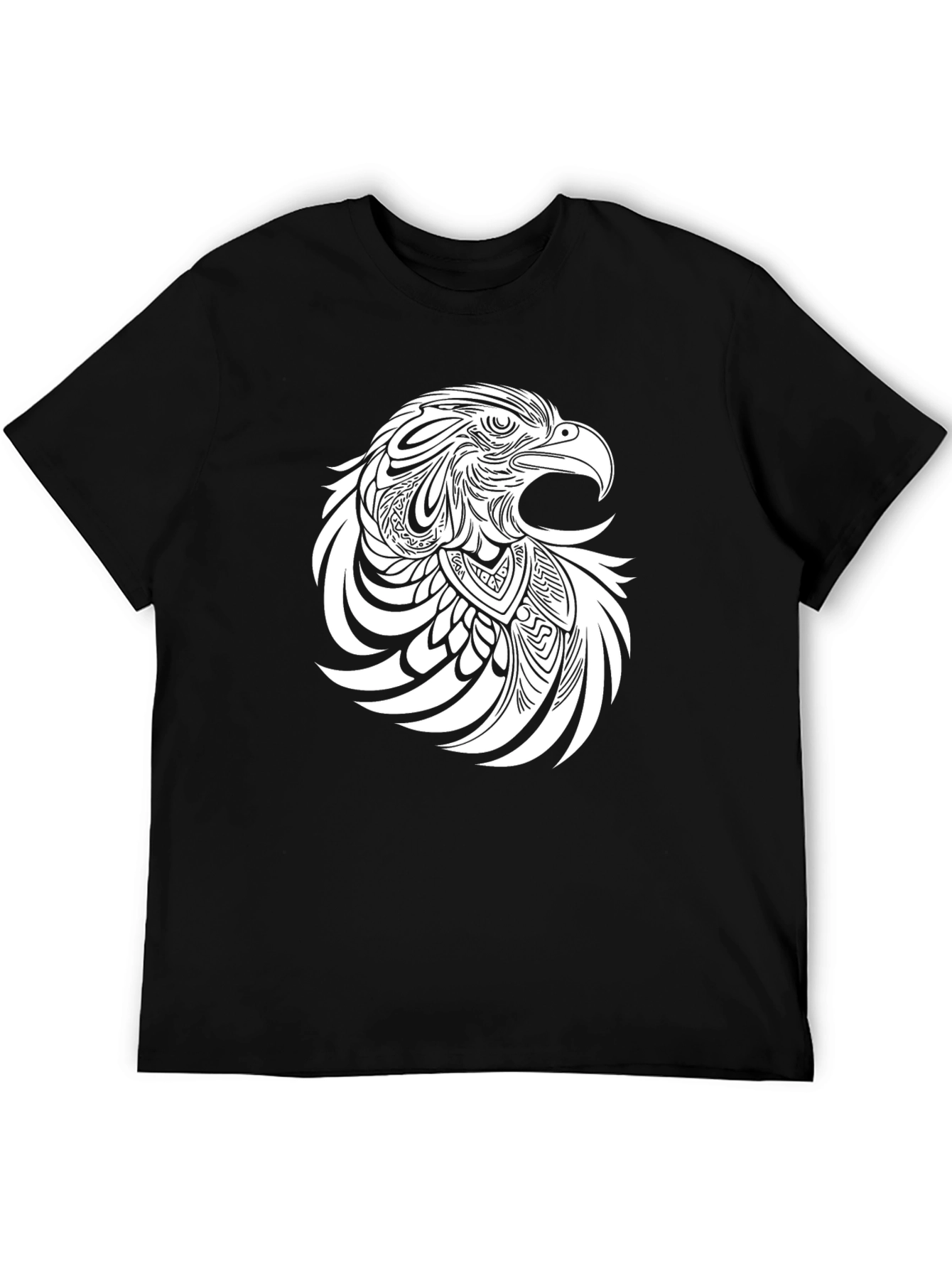 Eagle Graphic Black Tee