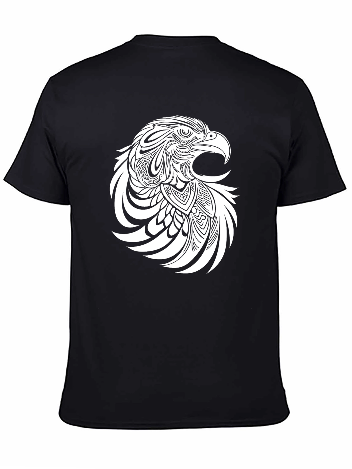 Eagle Graphic Black Tee