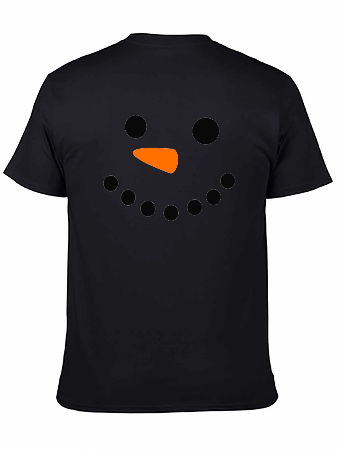 Snowman Face T-Shirt - Holiday Fun