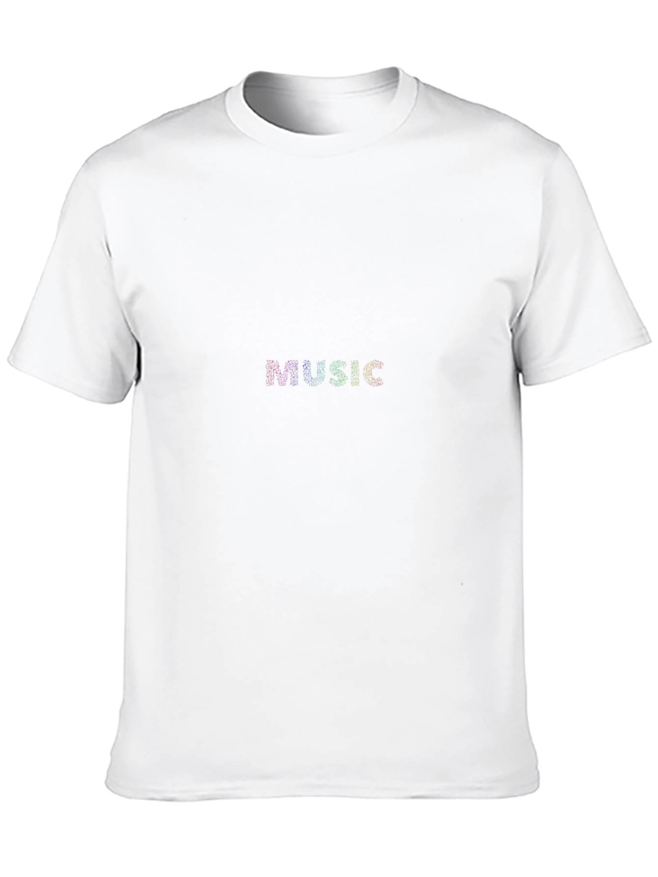 Black MUSIC Graphic T-Shirt