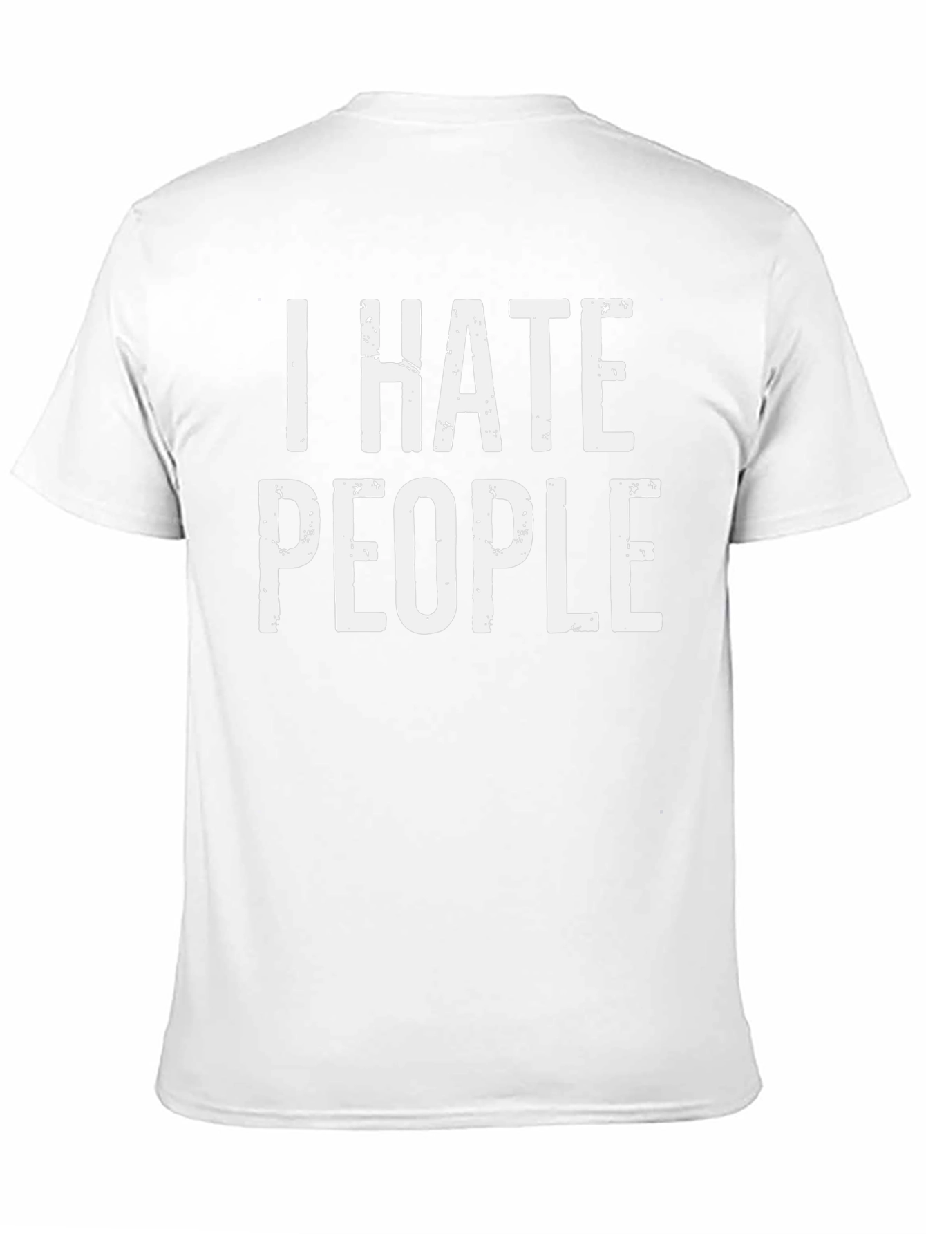 I Hate People Graphic Tee - Black T-Shirt