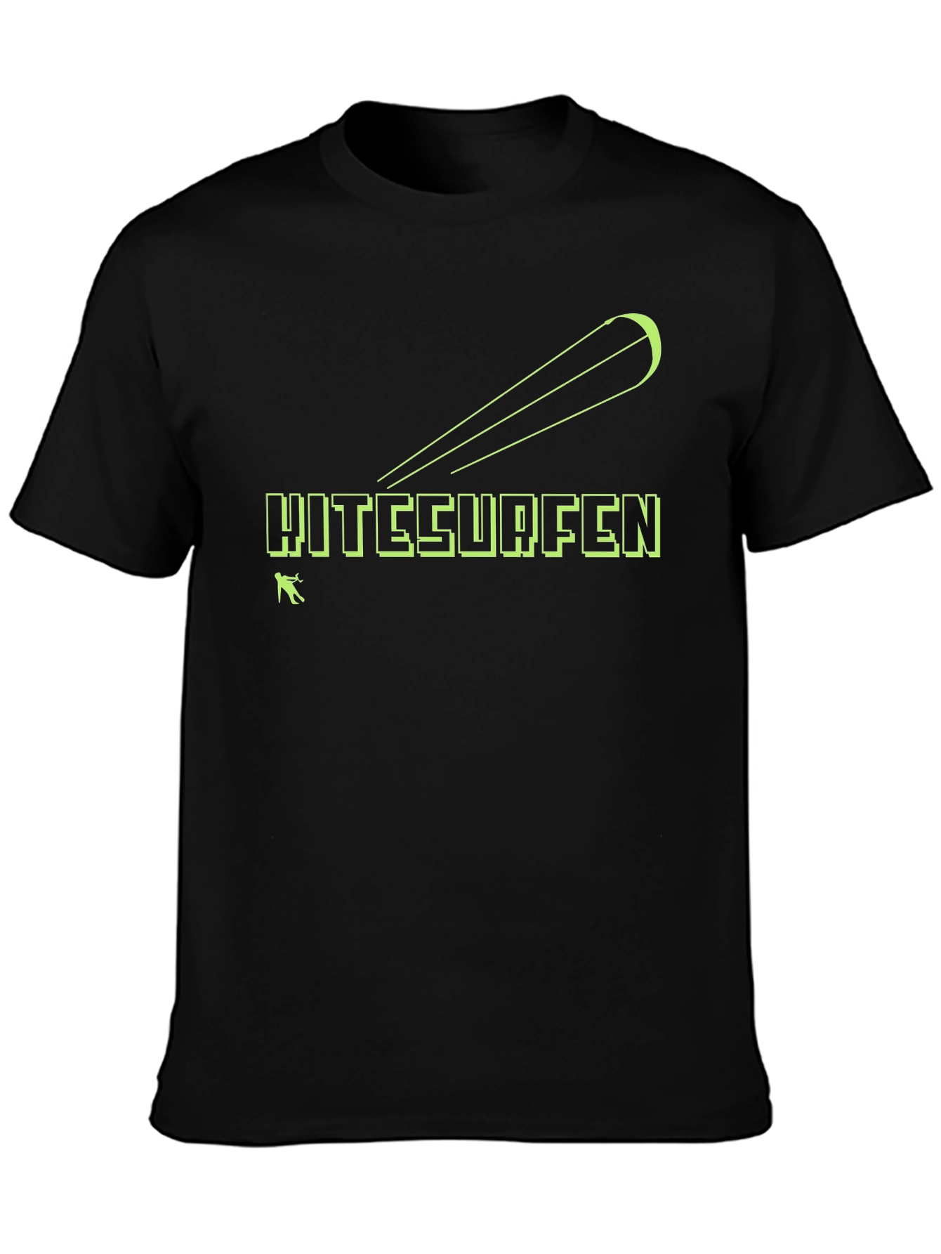 Kitesurfing Graphic Tee - Ride the Wind in Style!