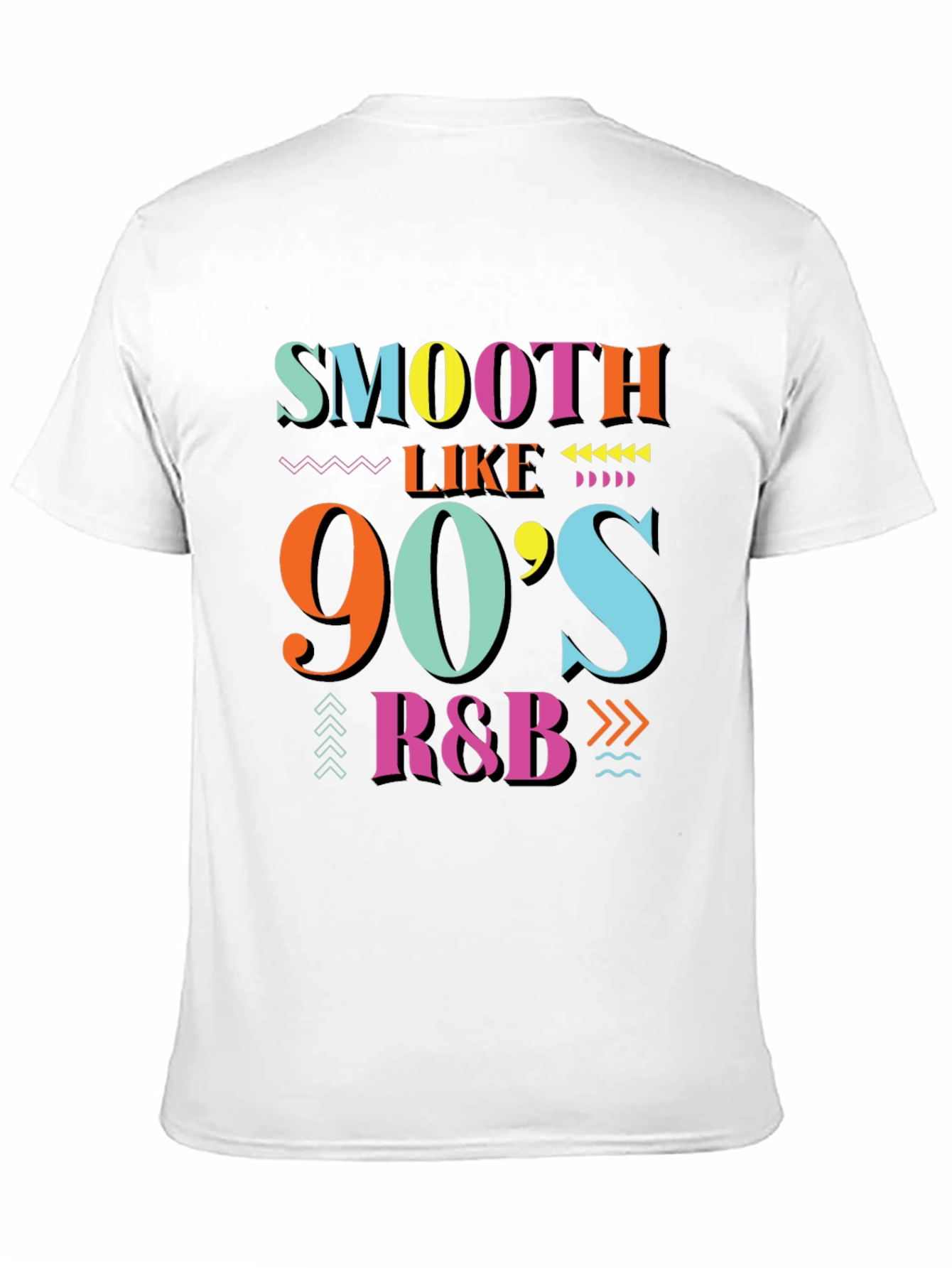 Smooth Like 90s R&B Black T-Shirt
