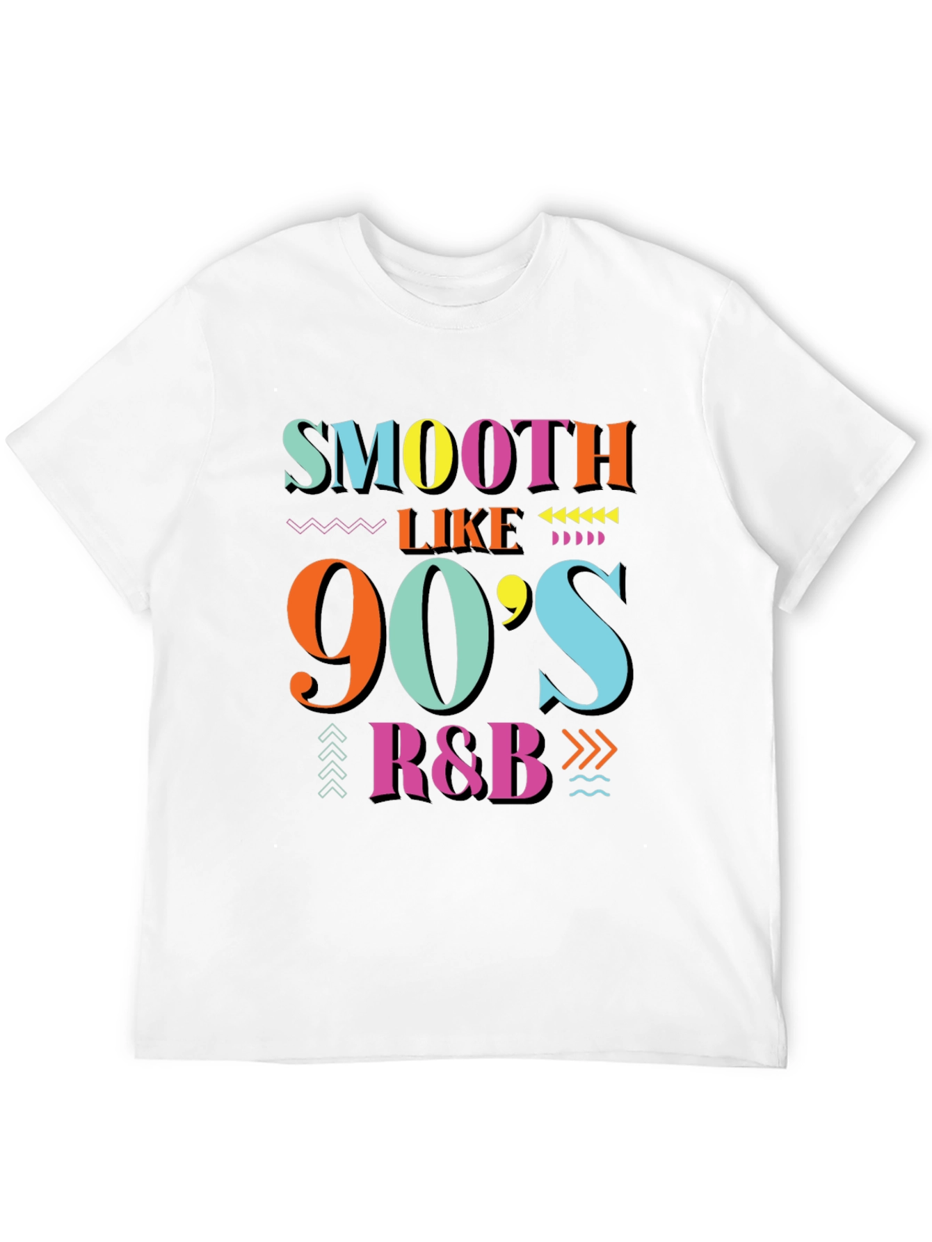 Smooth Like 90s R&B Black T-Shirt