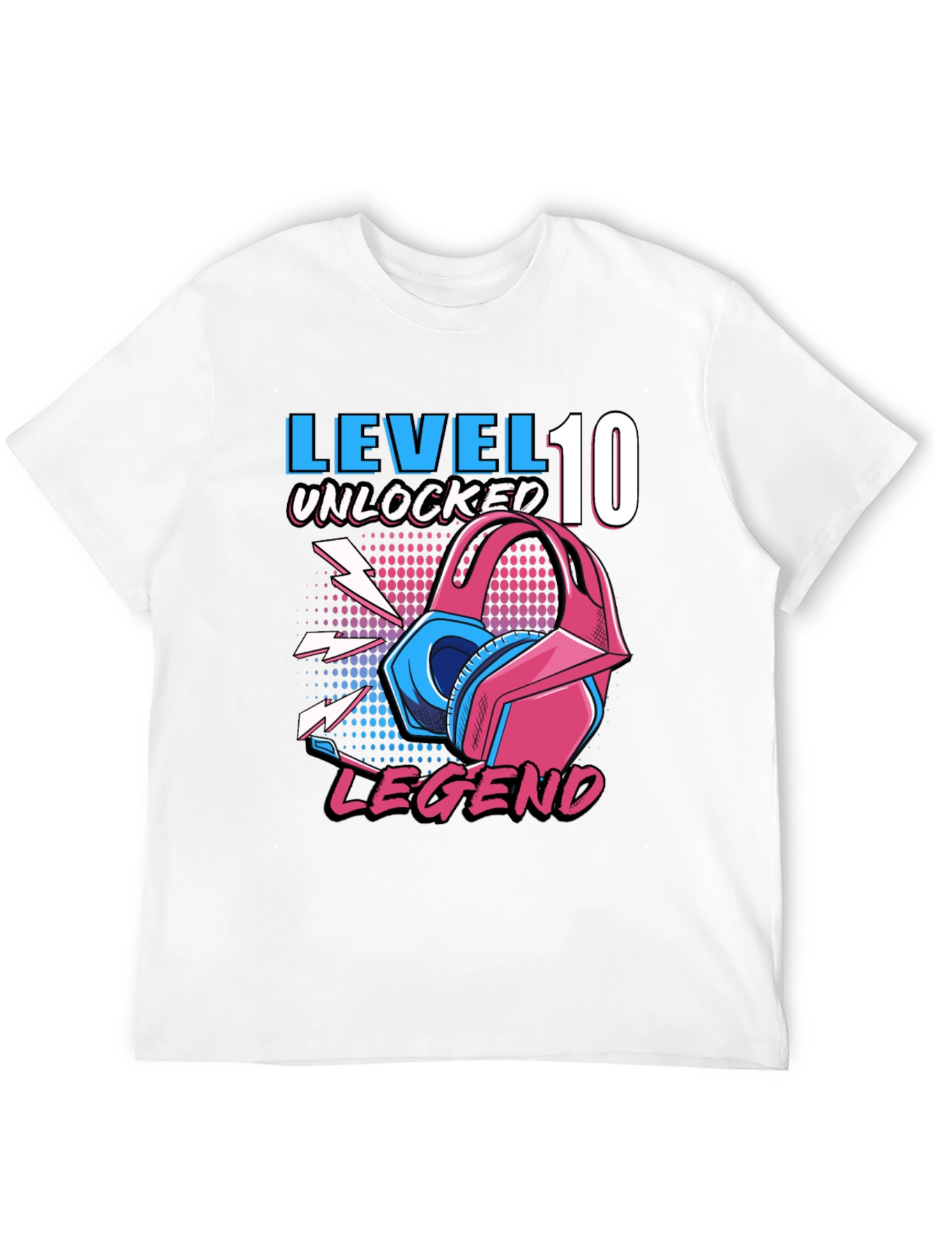 Level 10 Unlocked Legend Gamer T-Shirt