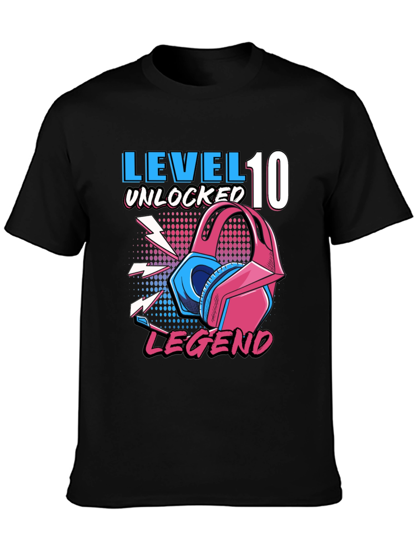 Level 10 Unlocked Legend Gamer T-Shirt