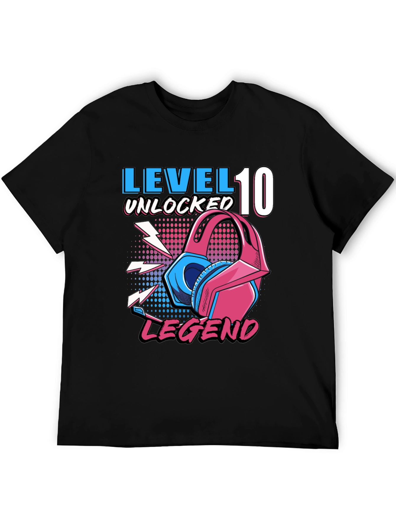 Level 10 Unlocked Legend Gamer T-Shirt